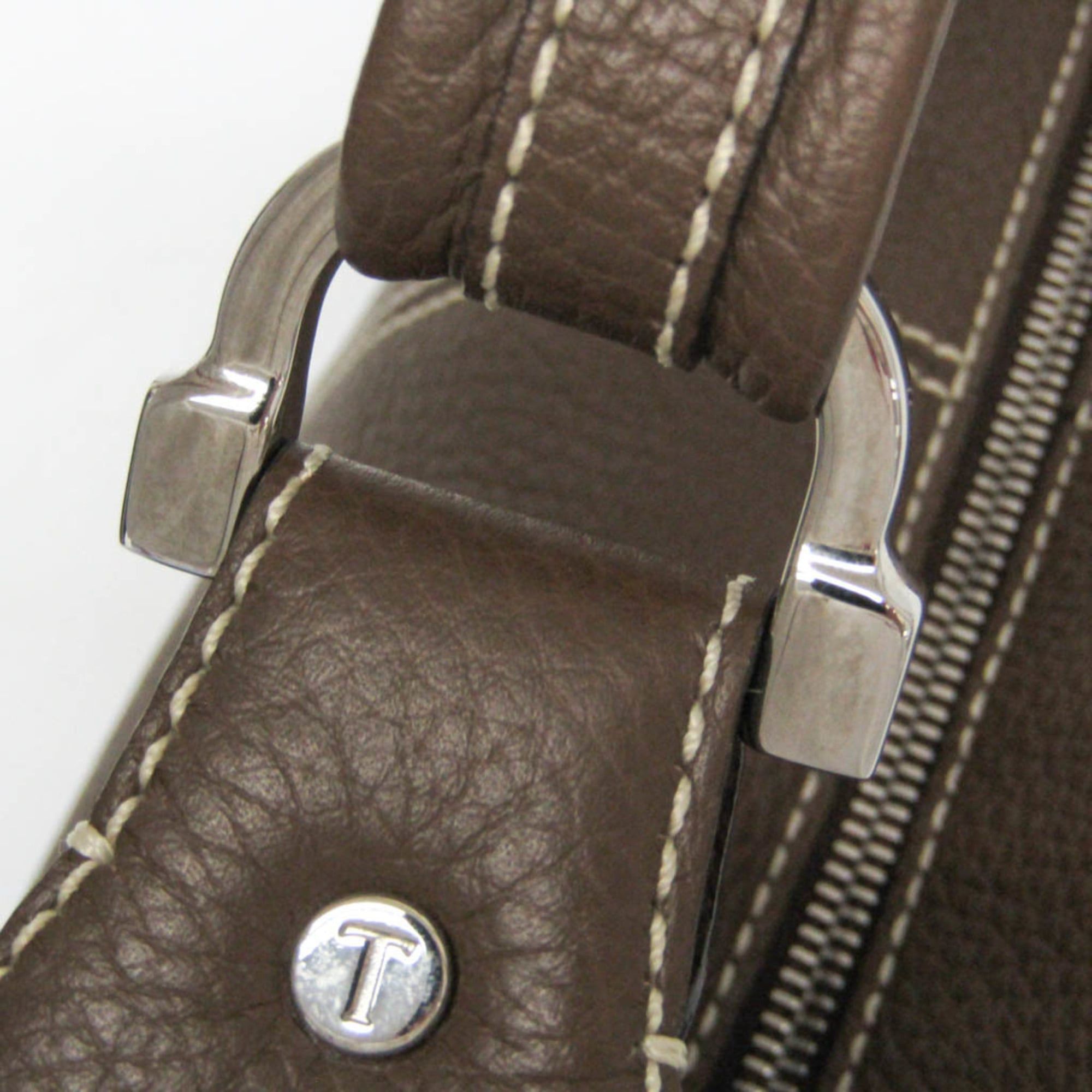 Tod's Tod's One-shoulder Bag Women's Leather Shoulder Bag Brown Size ONE SIZE - 10 Thumbnail