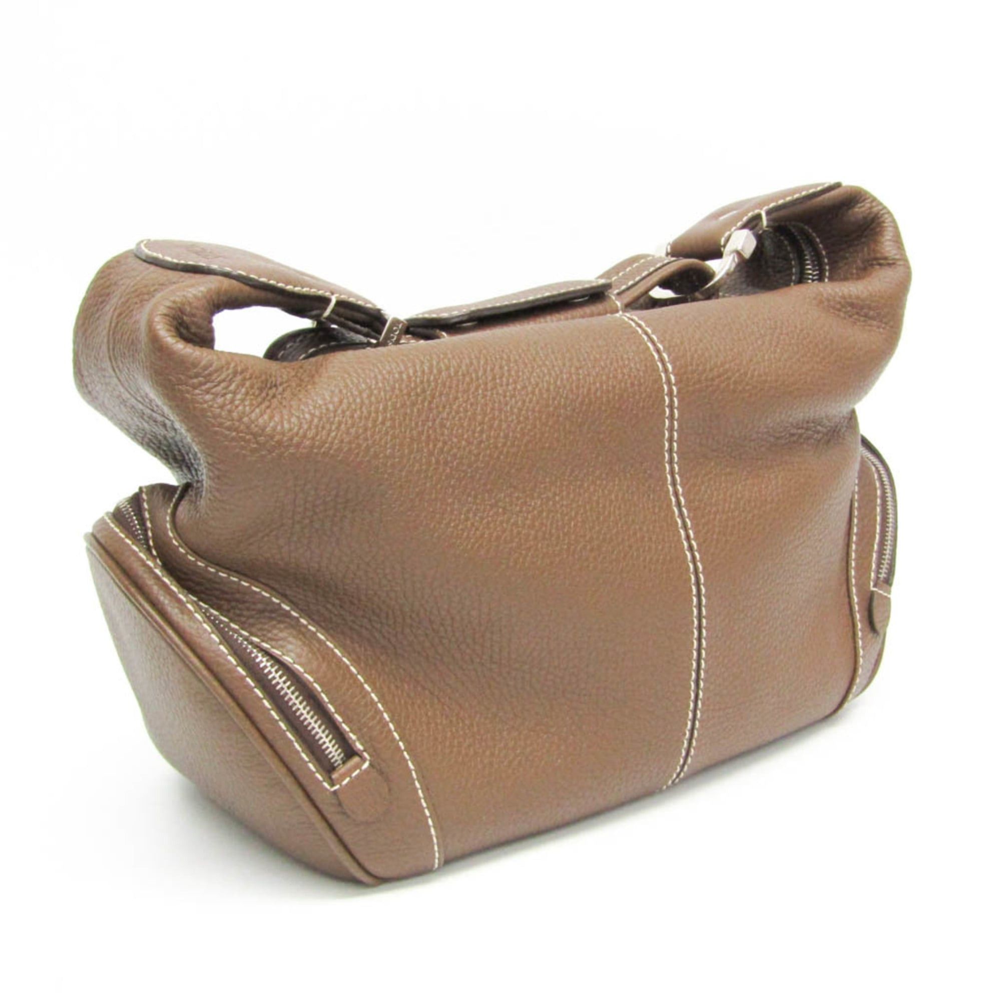 Tod's Tod's One-shoulder Bag Women's Leather Shoulder Bag Brown Size ONE SIZE - 6 Thumbnail