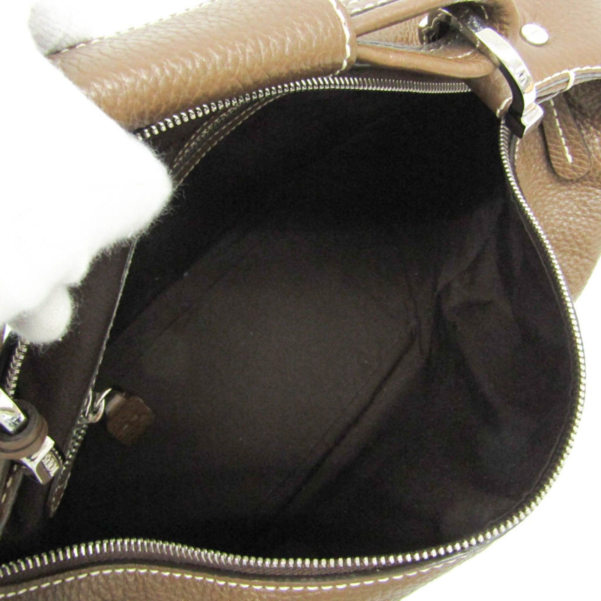 Tod's Tod's One-shoulder Bag Women's Leather Shoulder Bag Brown Size ONE SIZE - 4 Thumbnail