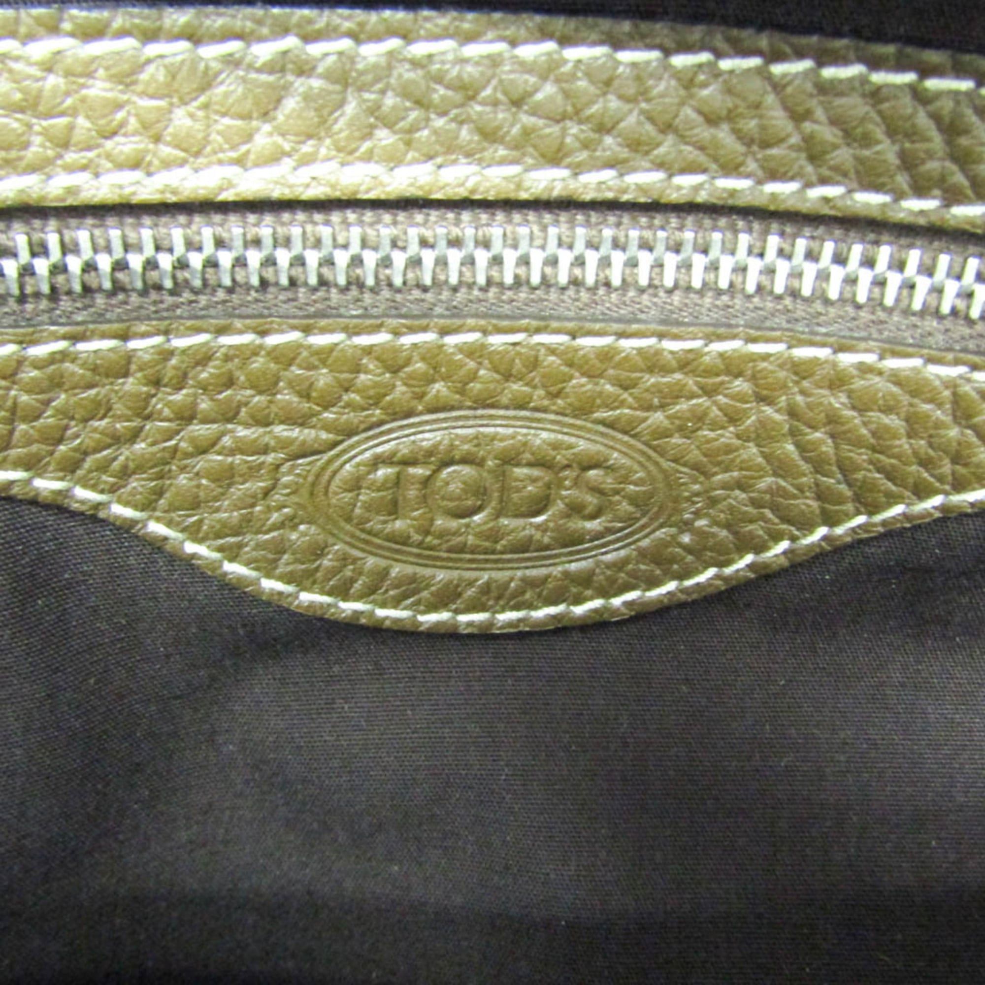 Tod's Tod's One-shoulder Bag Women's Leather Shoulder Bag Brown Size ONE SIZE - 11 Thumbnail