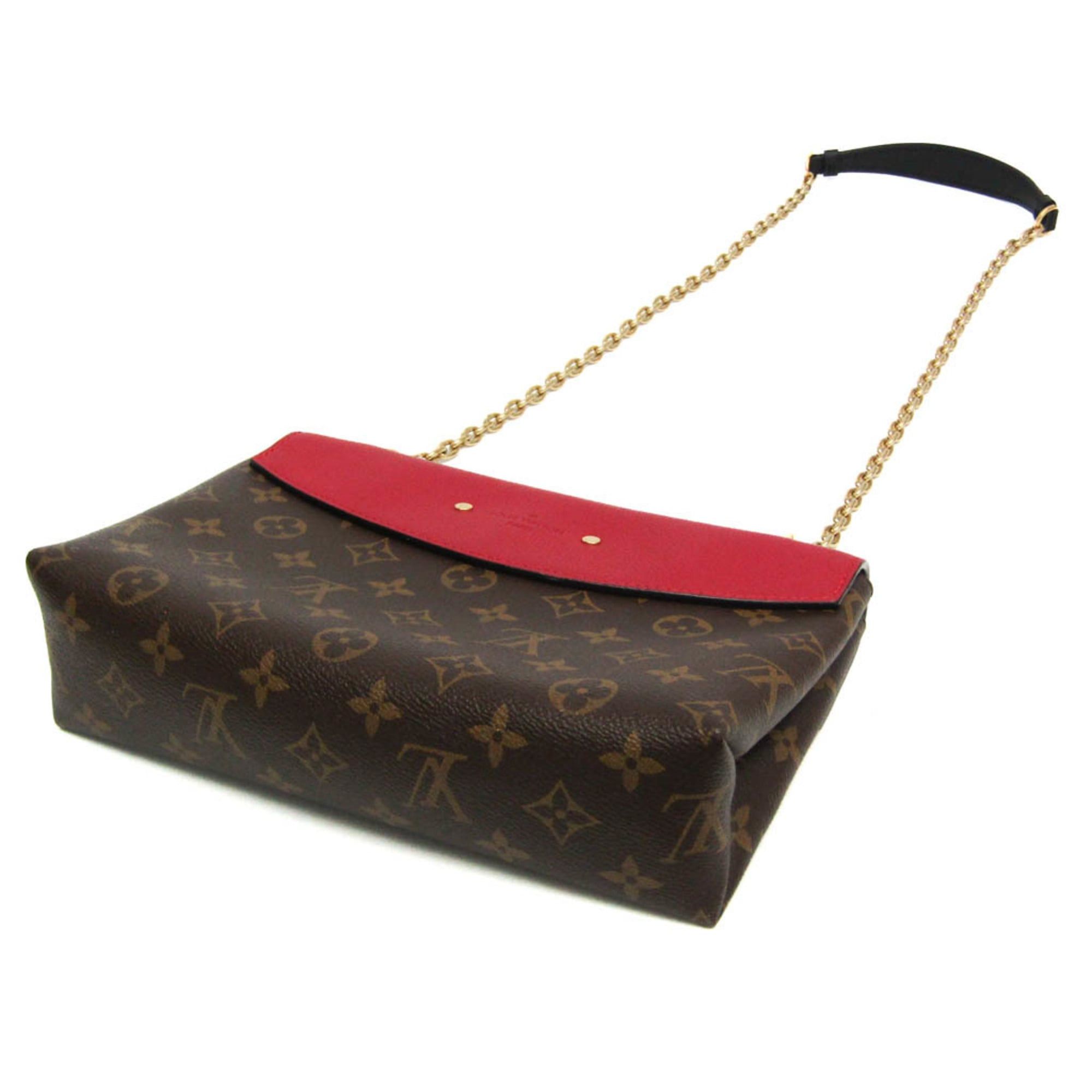 Louis Vuitton Louis Vuitton Monogram Saint Placide M43713 Women's Shoulder Bag Brown,Red Color Size ONE SIZE - 2 Thumbnail