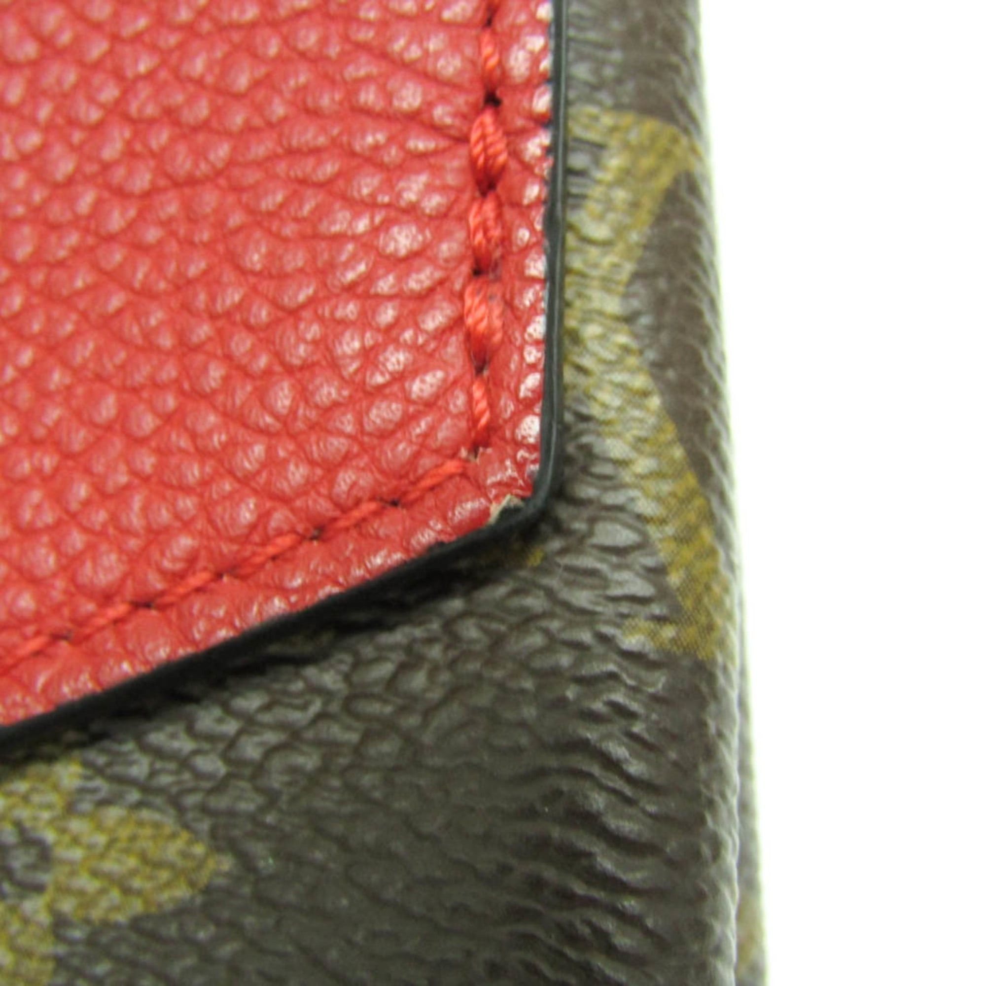 Louis Vuitton Louis Vuitton Monogram Saint Placide M43713 Women's Shoulder Bag Brown,Red Color Size ONE SIZE - 10 Thumbnail