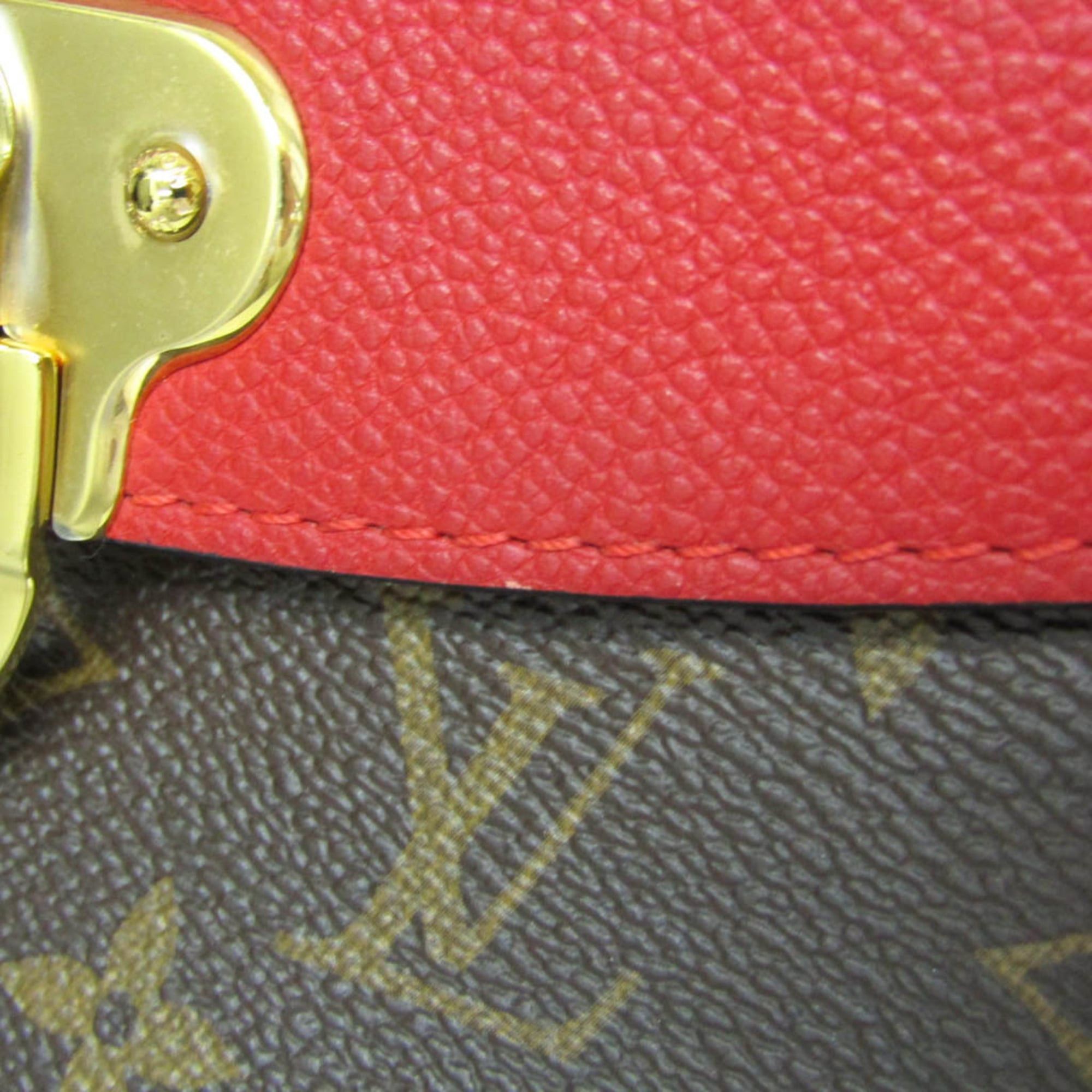 Louis Vuitton Louis Vuitton Monogram Saint Placide M43713 Women's Shoulder Bag Brown,Red Color Size ONE SIZE - 7 Thumbnail