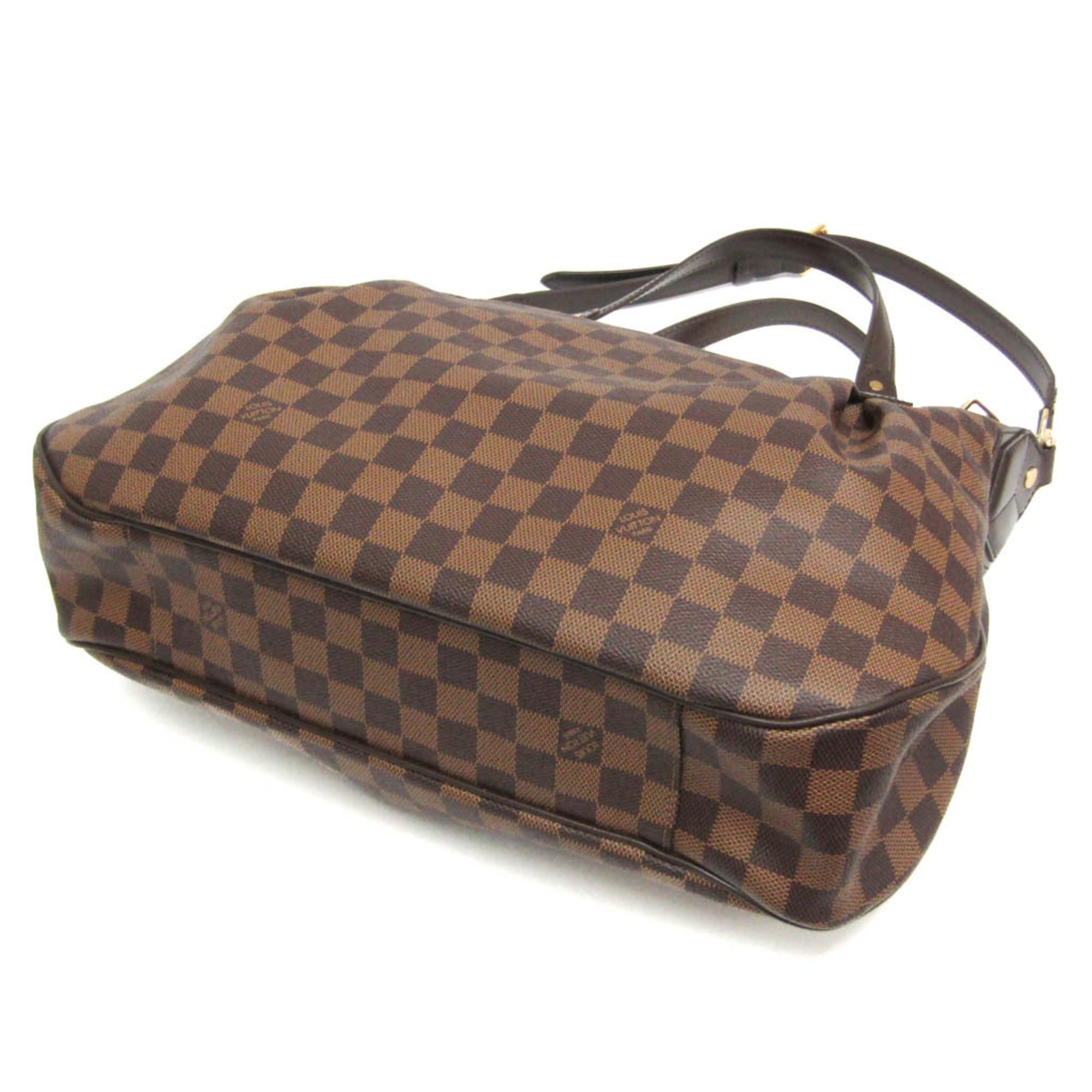 Louis Vuitton Louis Vuitton Damier Evora MM N41131 Women's Handbag,Shoulder Bag Brown,Ebene Size ONE SIZE - 2 Thumbnail