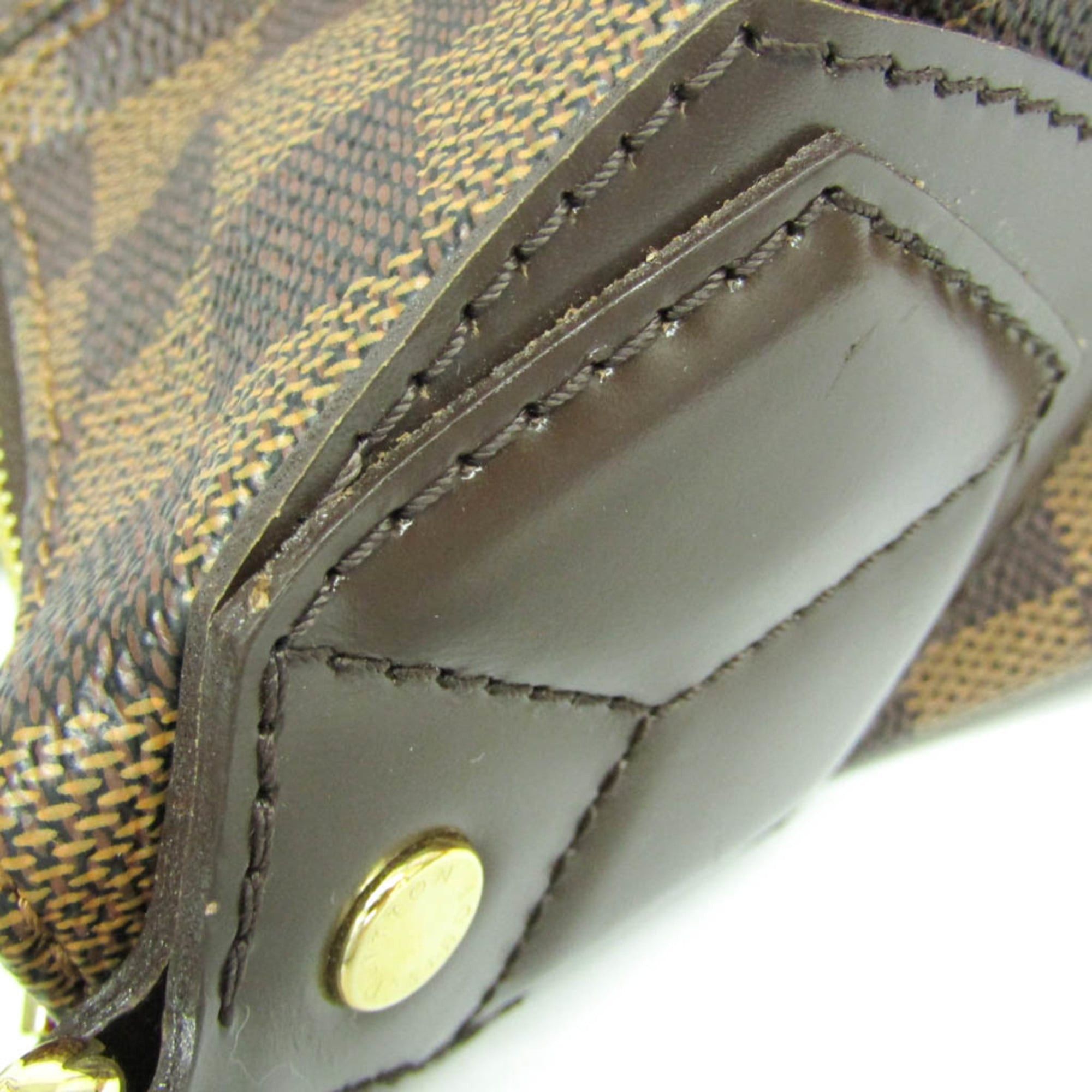 Louis Vuitton Louis Vuitton Damier Evora MM N41131 Women's Handbag,Shoulder Bag Brown,Ebene Size ONE SIZE - 8 Thumbnail