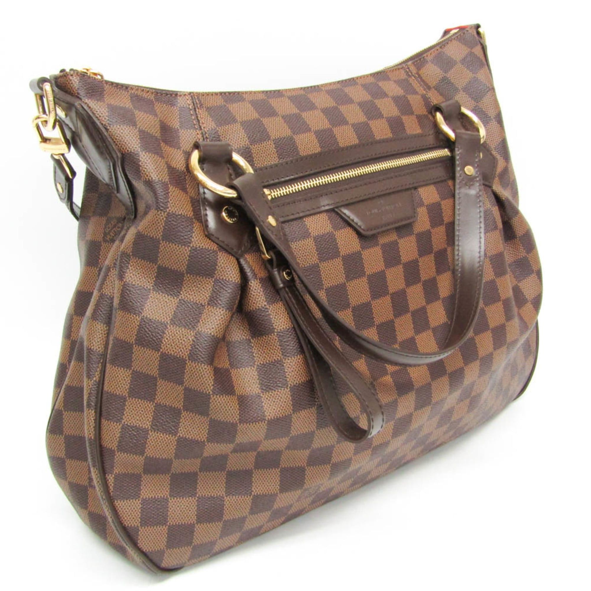 Louis Vuitton Louis Vuitton Damier Evora MM N41131 Women's Handbag,Shoulder Bag Brown,Ebene Size ONE SIZE - 7 Thumbnail