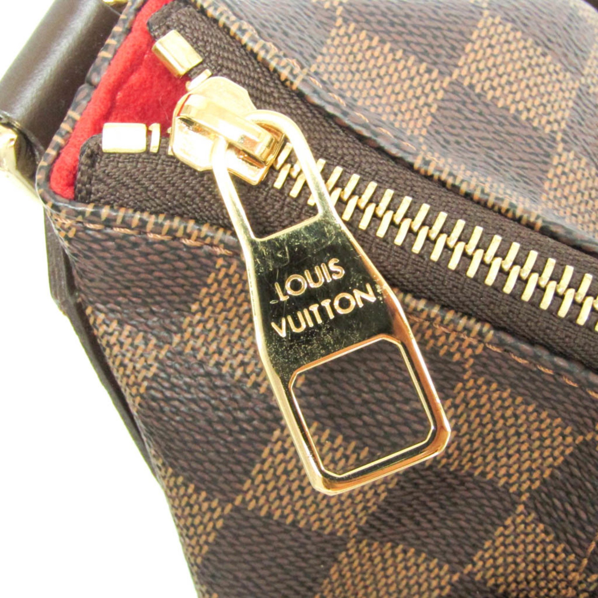 Louis Vuitton Louis Vuitton Damier Evora MM N41131 Women's Handbag,Shoulder Bag Brown,Ebene Size ONE SIZE - 12 Thumbnail