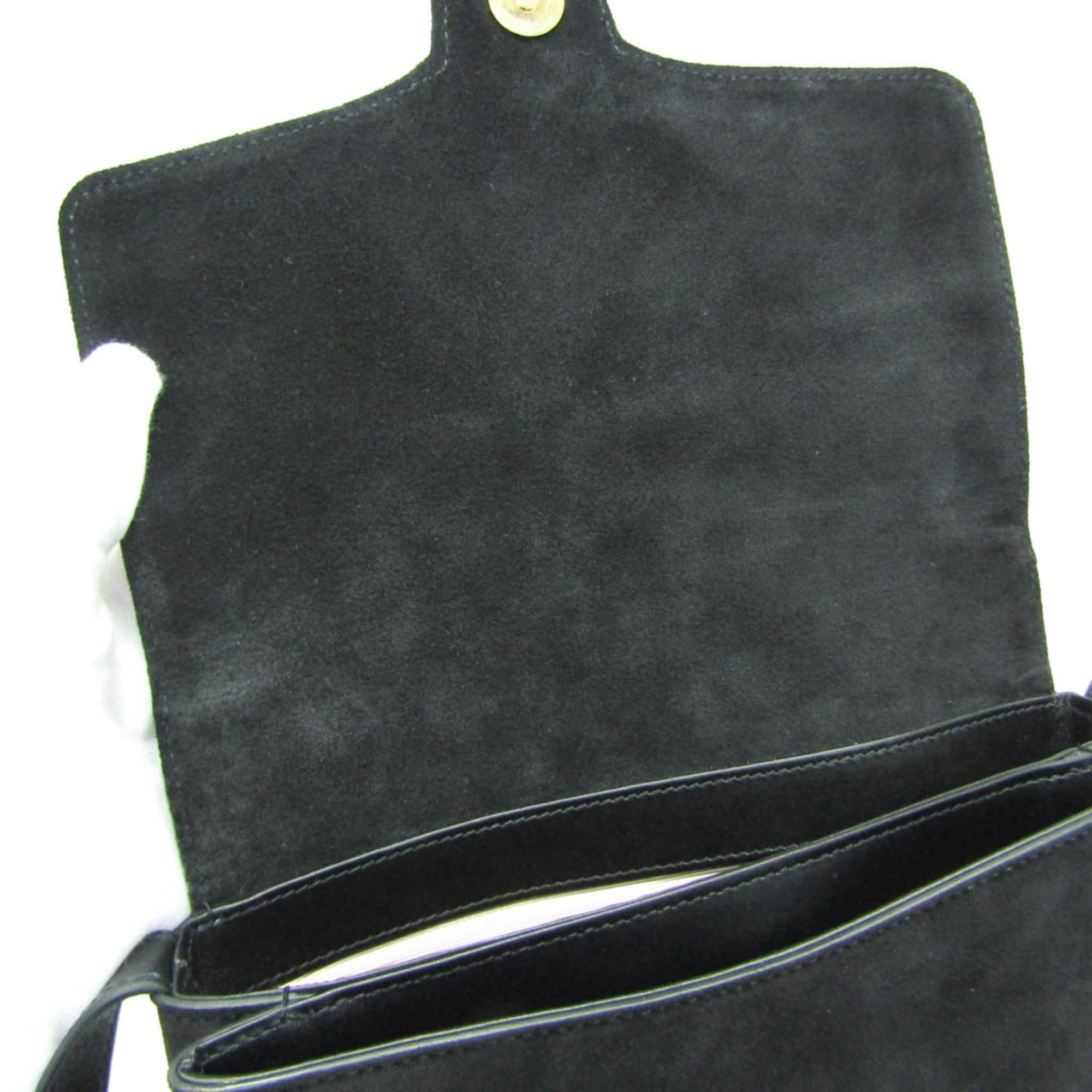 Gucci Gucci Arli 550126 Women's Leather,Suede Shoulder Bag Black Size ONE SIZE - 11 Thumbnail