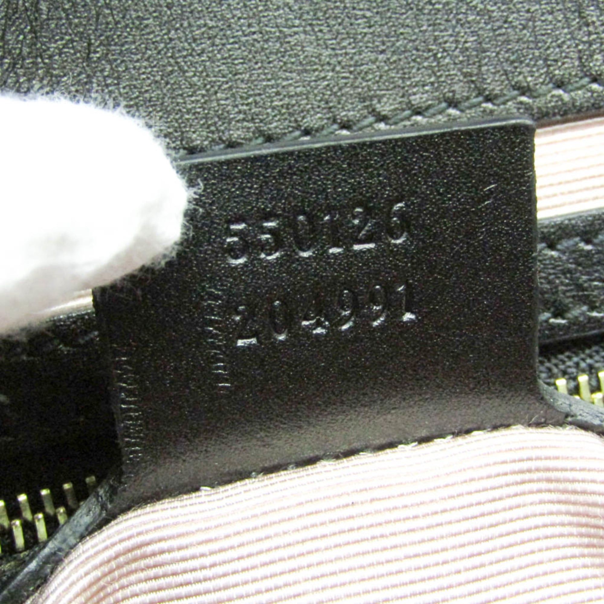 Gucci Gucci Arli 550126 Women's Leather,Suede Shoulder Bag Black Size ONE SIZE - 13 Thumbnail