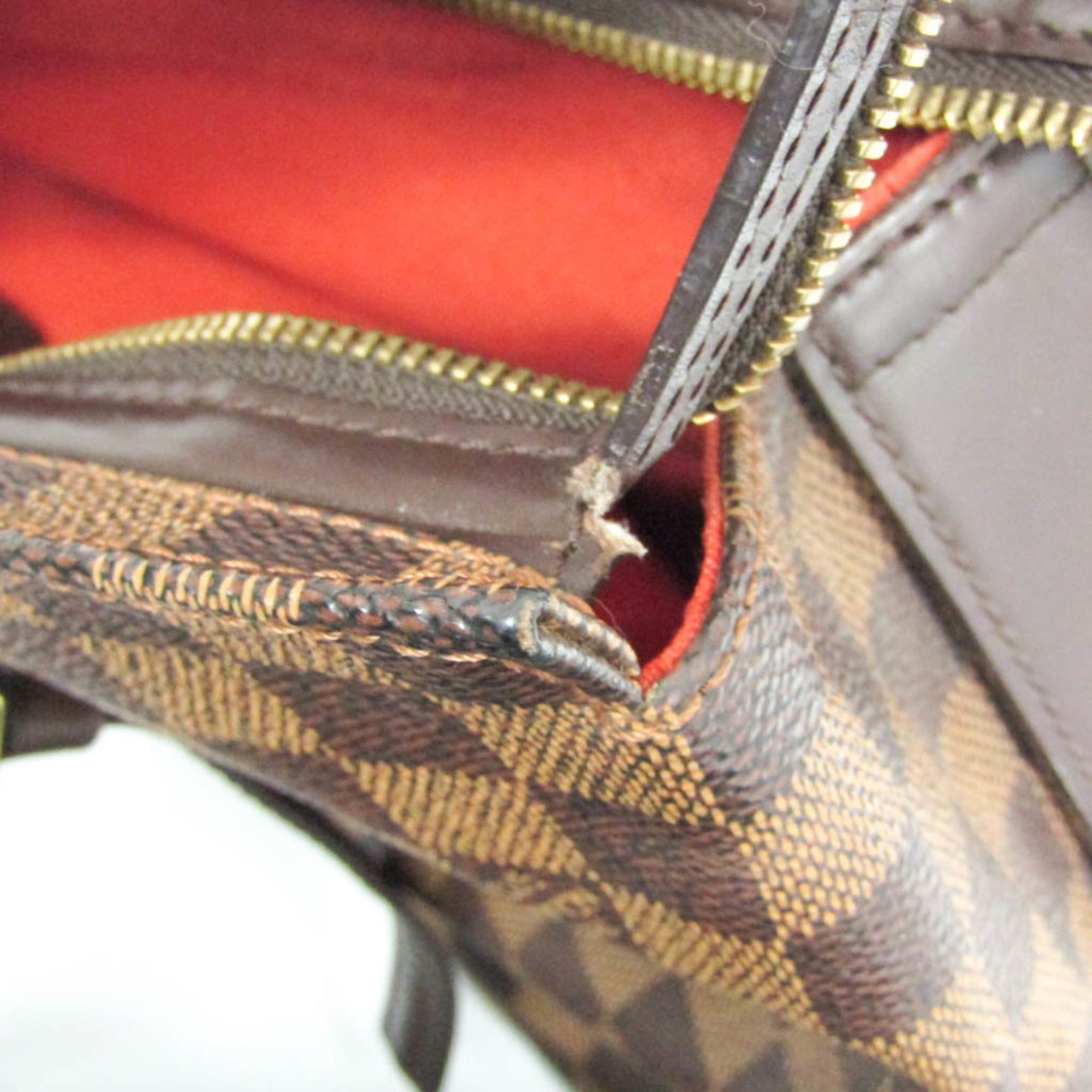 Louis Vuitton Louis Vuitton Damier Chelsea N51119 Women's Shoulder Bag Brown,Ebene Size ONE SIZE - 17 Thumbnail