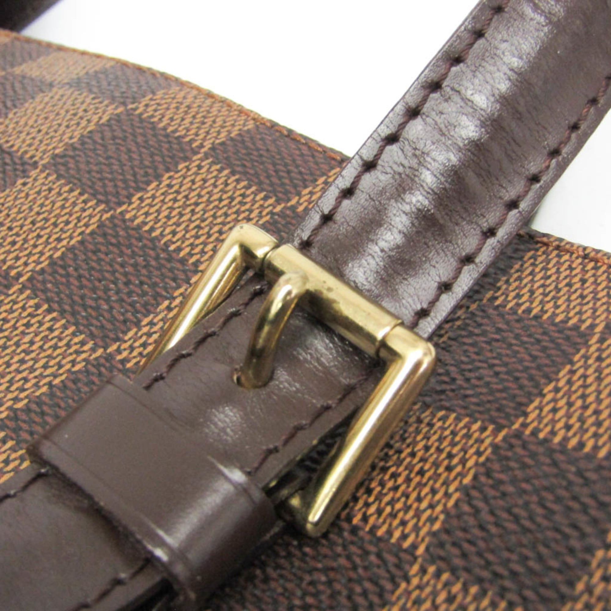 Louis Vuitton Louis Vuitton Damier Chelsea N51119 Women's Shoulder Bag Brown,Ebene Size ONE SIZE - 11 Thumbnail