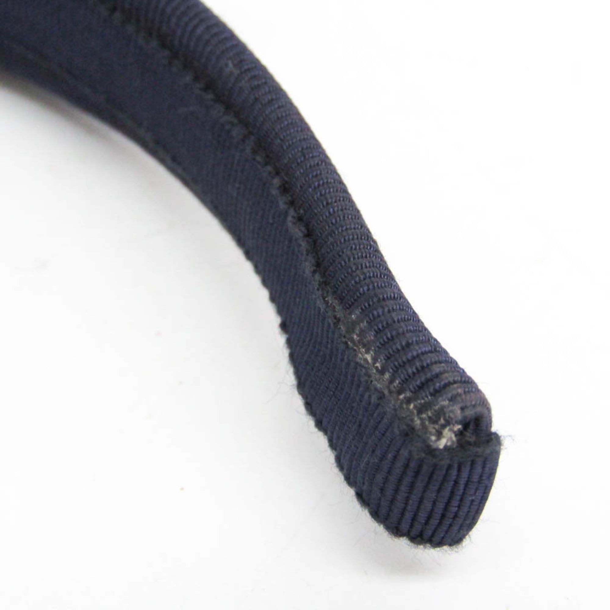 Salvatore Ferragamo Salvatore Ferragamo Vara No Stone Cotton,Metal Women's Alice Band Navy Size ONE SIZE - 5 Thumbnail