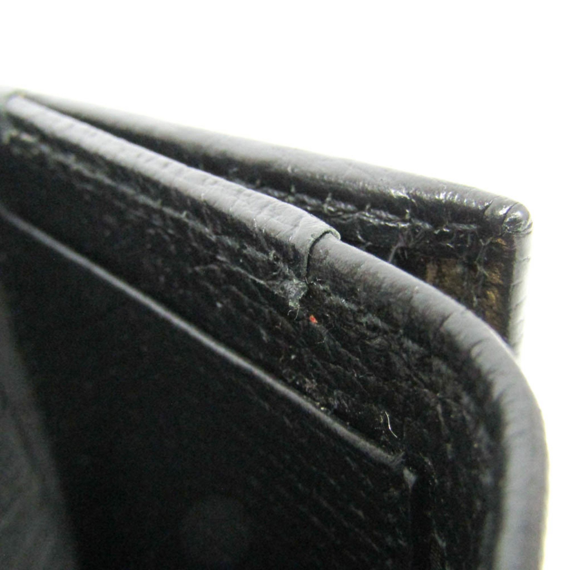 Gucci Gucci PETITE MARMONT 644407 Women's Leather Wallet (tri-fold) Black Size ONE SIZE - 13 Thumbnail