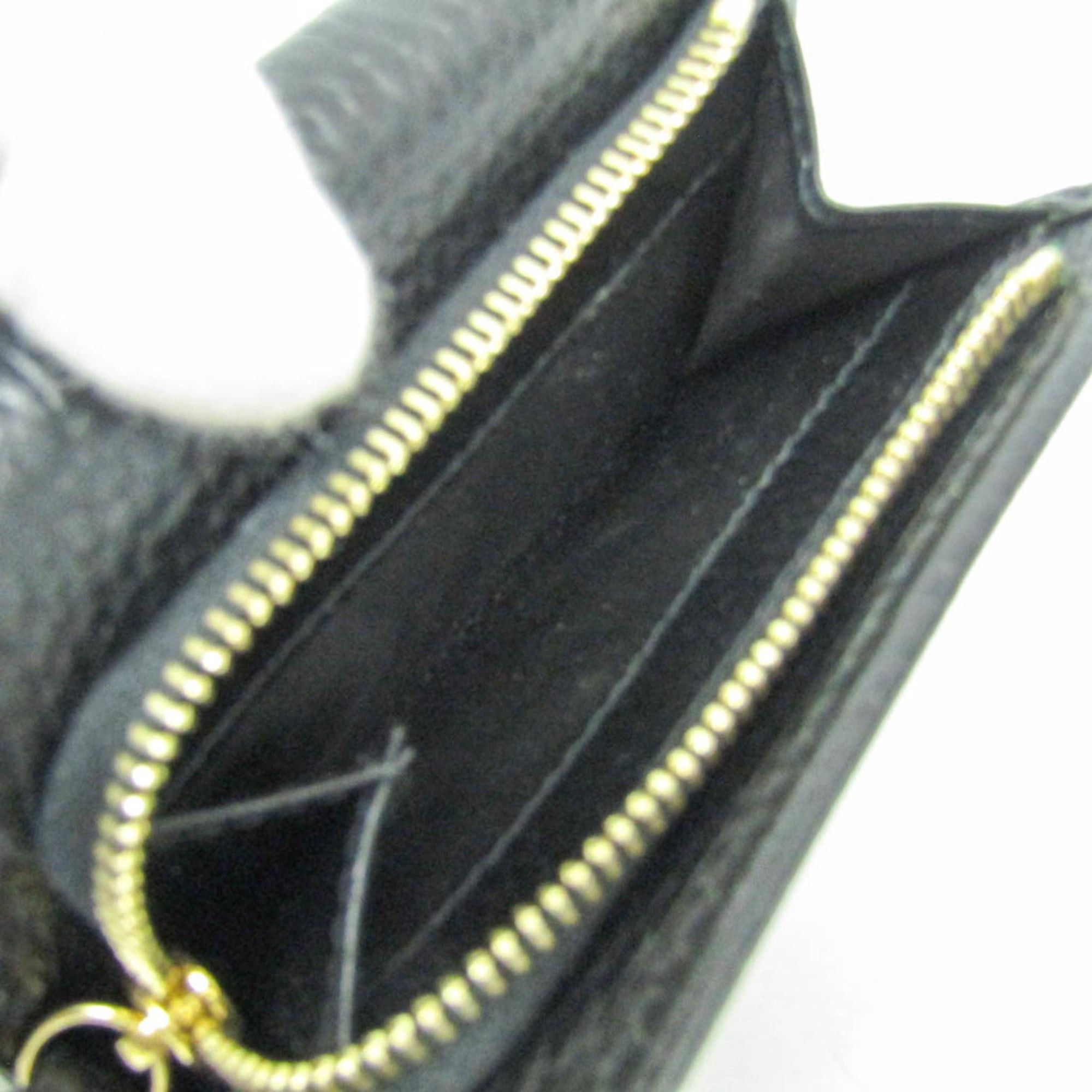 Gucci Gucci PETITE MARMONT 644407 Women's Leather Wallet (tri-fold) Black Size ONE SIZE - 5 Thumbnail