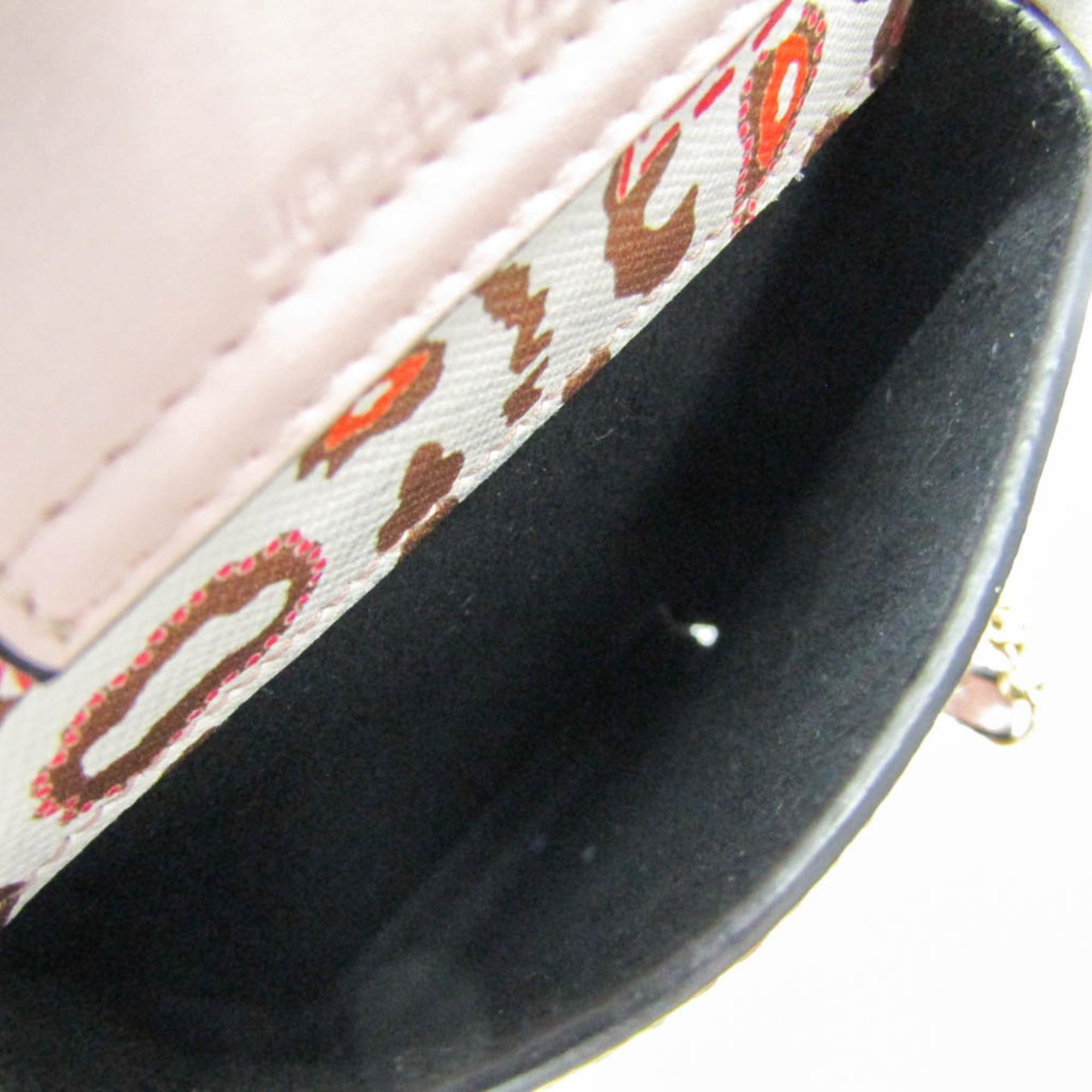 Salvatore Ferragamo Salvatore Ferragamo Vara Phone Pouch JP-22 0381 Women's Leather Shoulder Bag Off-white,Pink,Red Color Size ONE SIZE - 5 Thumbnail
