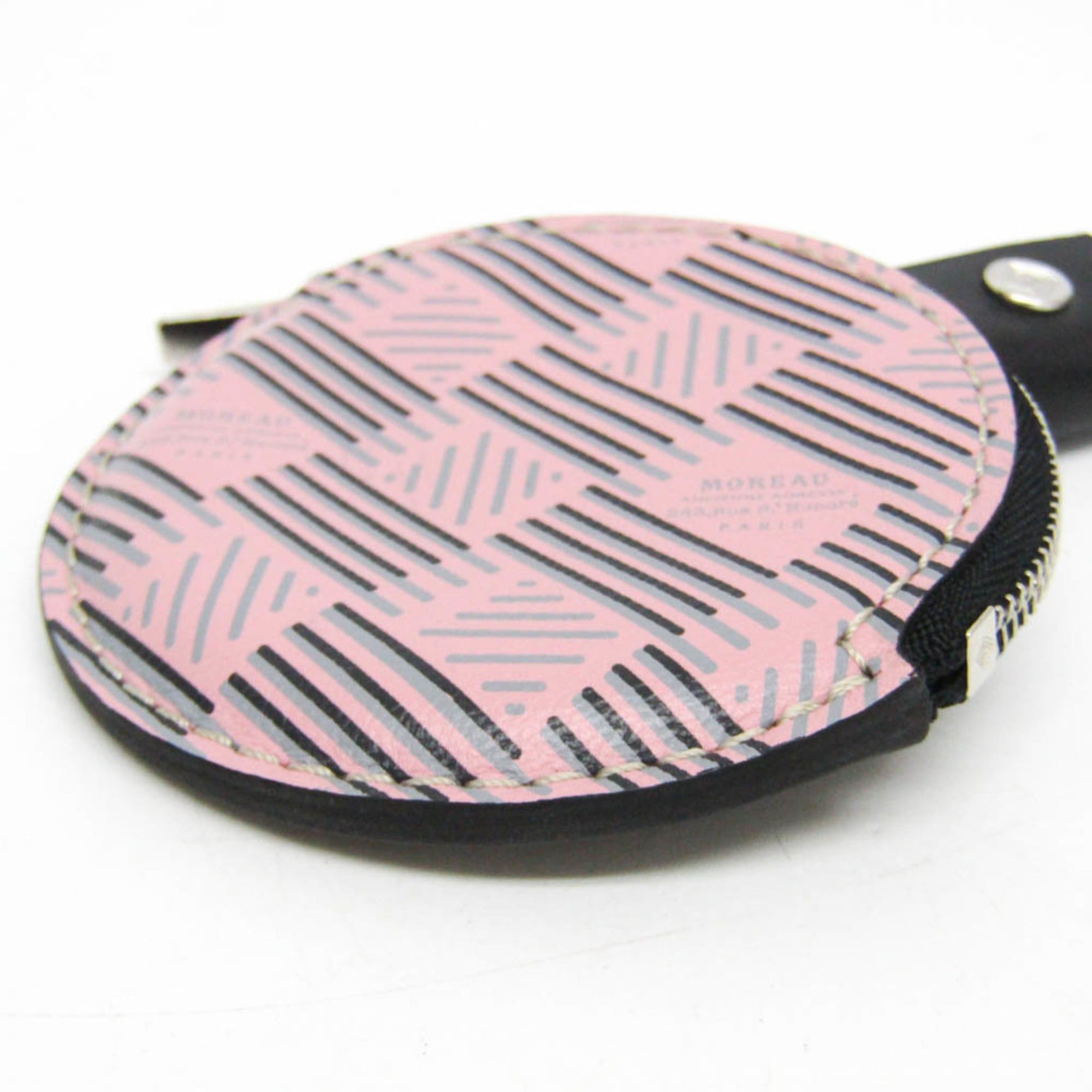 Other Moreau Women,Men Leather Coin Purse/coin Case Black,Pink Size ONE SIZE - 5 Thumbnail