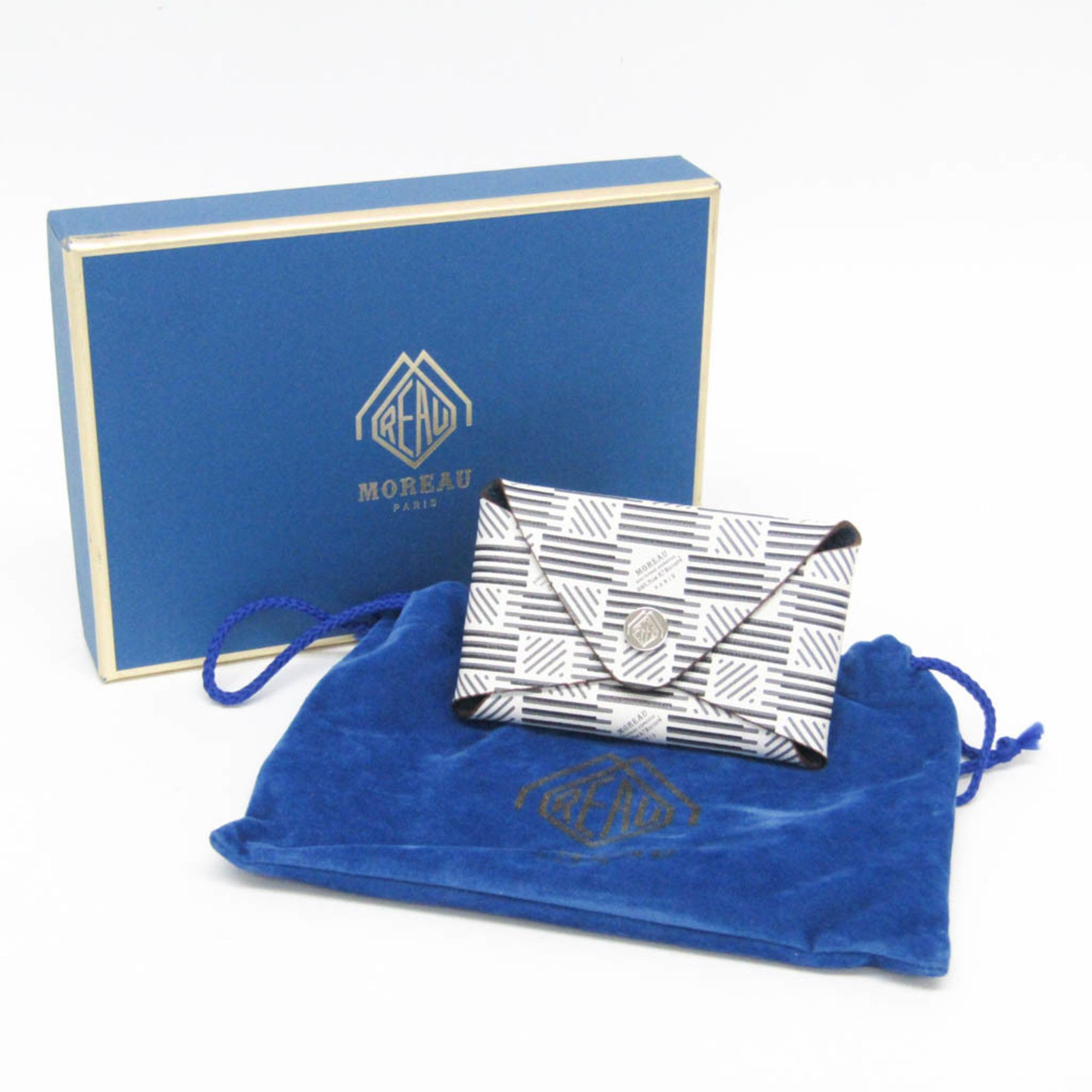 Other Moreau ORIGAMI Leather Card Case Black,White Size ONE SIZE - 2 Thumbnail