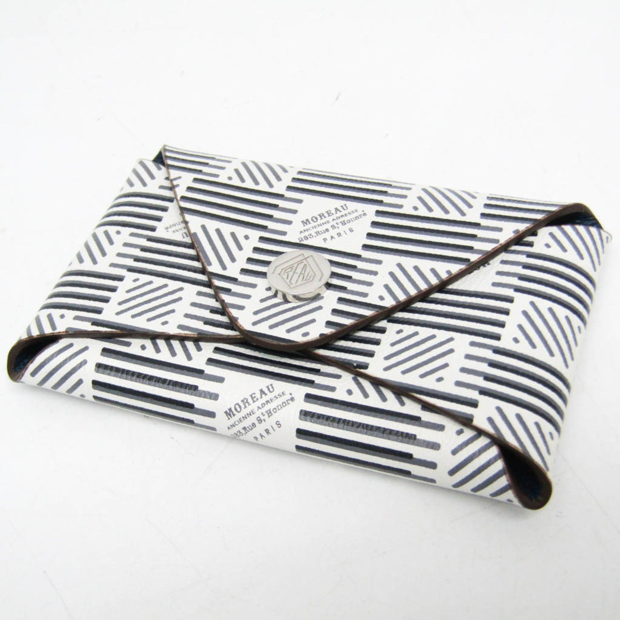 Other Moreau ORIGAMI Leather Card Case Black,White Size ONE SIZE - 6 Thumbnail
