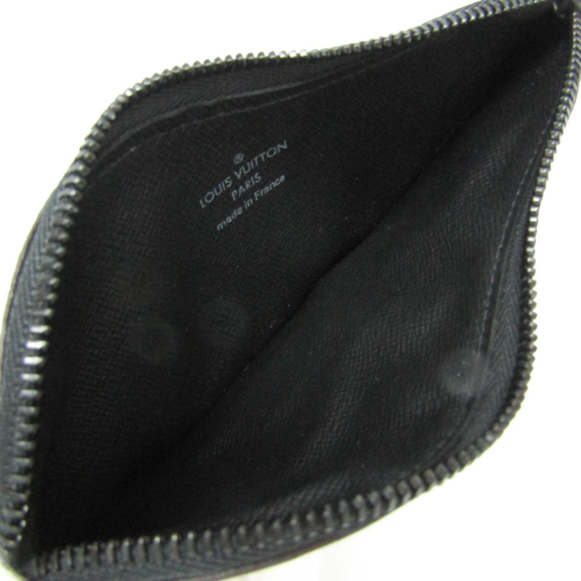 Louis Vuitton Louis Vuitton Damier Giant Bear Coin Card Folder NIGO Collaboration N60387 Women,Men Damier Canvas,Leather Coin Purse/coin Case Damier Canvas,Dark Brown,Yellow Size ONE SIZE - 3 Thumbnail
