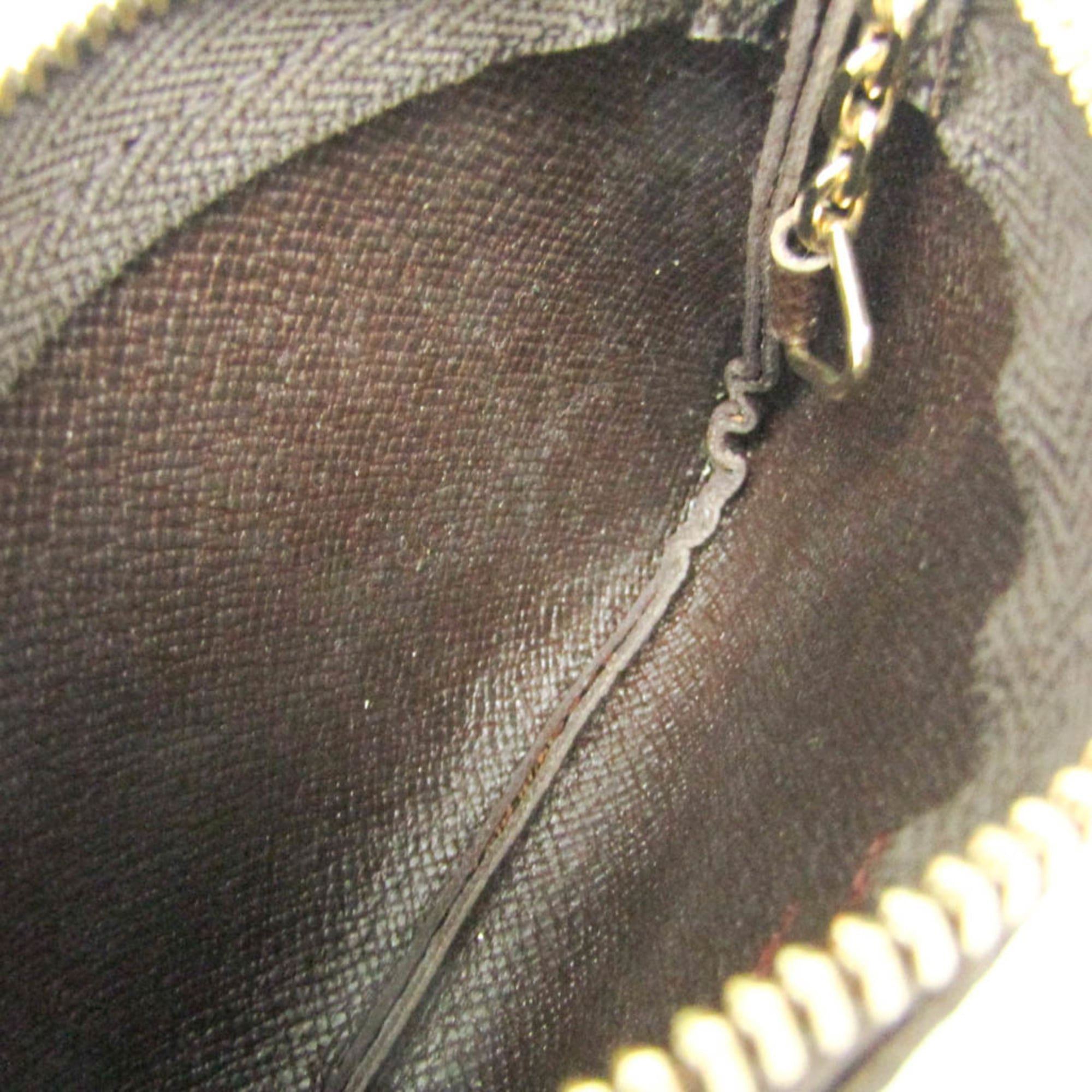 Louis Vuitton Louis Vuitton Damier Key Pouch N62658 Men,Women Damier Canvas Coin Purse/coin Case Brown,Ebene Size ONE SIZE - 7 Thumbnail