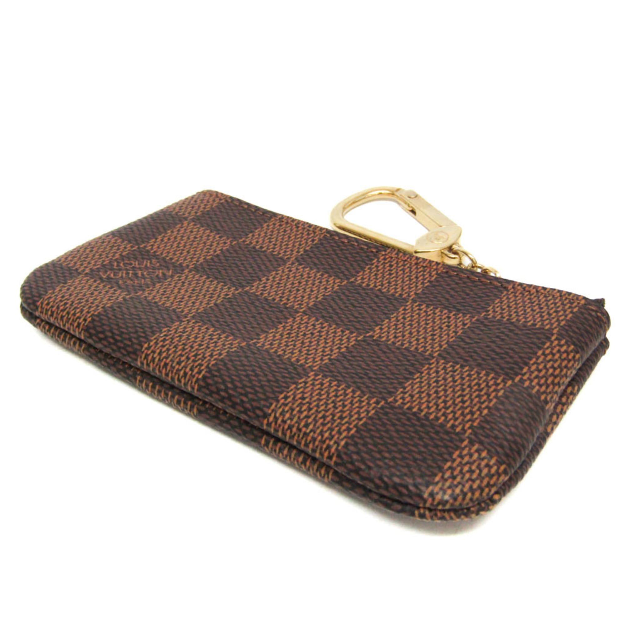 Louis Vuitton Louis Vuitton Damier Pochette Kure N62658 Men,Women Damier Canvas Coin Purse/coin Case Ebene Size ONE SIZE - 2 Thumbnail