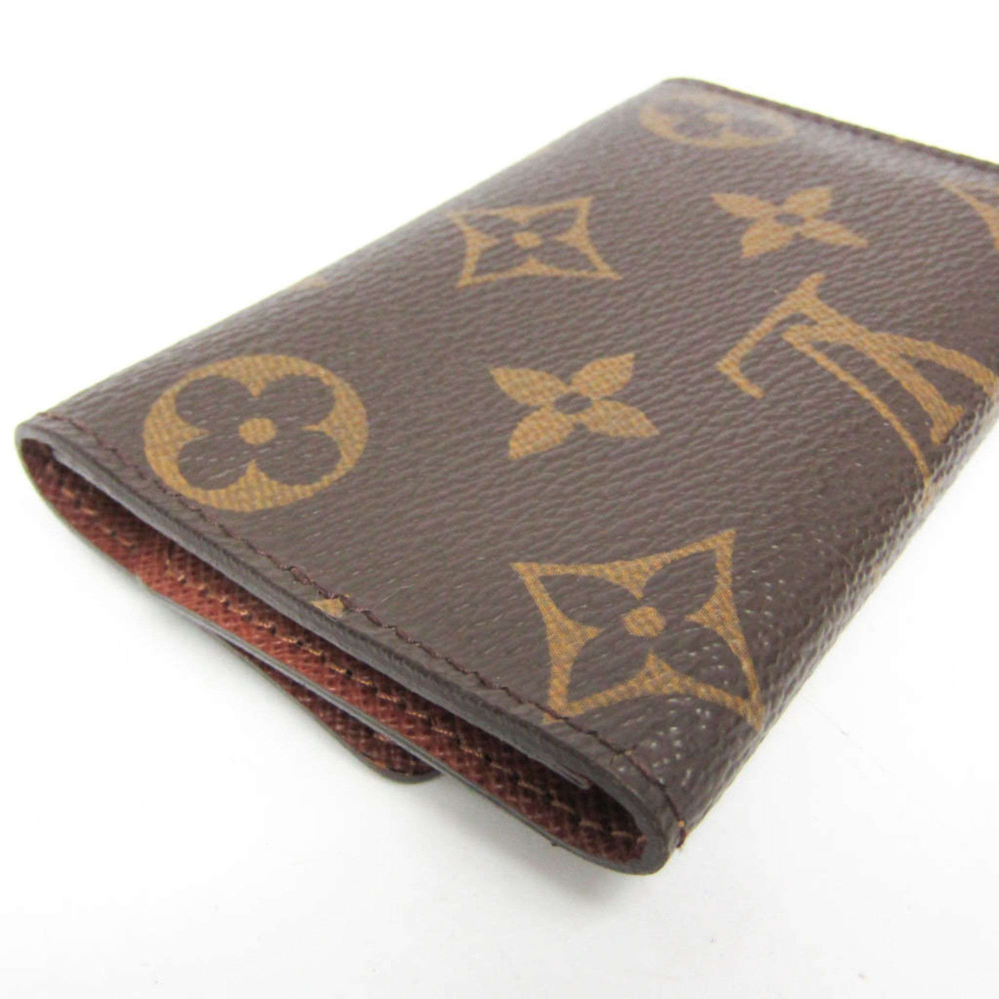 Louis Vuitton Louis Vuitton Monogram Key Holder 6 M62630 Men,Women Monogram Key Case Brown Size ONE SIZE - 4 Thumbnail