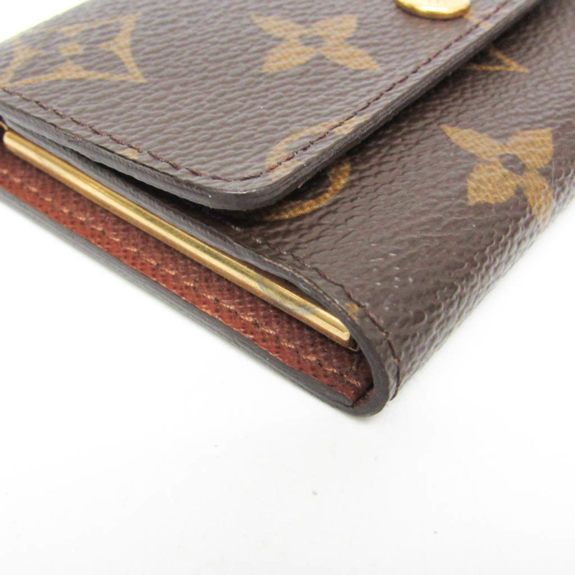 Louis Vuitton Louis Vuitton Monogram Key Holder 6 M62630 Men,Women Monogram Key Case Brown Size ONE SIZE - 7 Thumbnail
