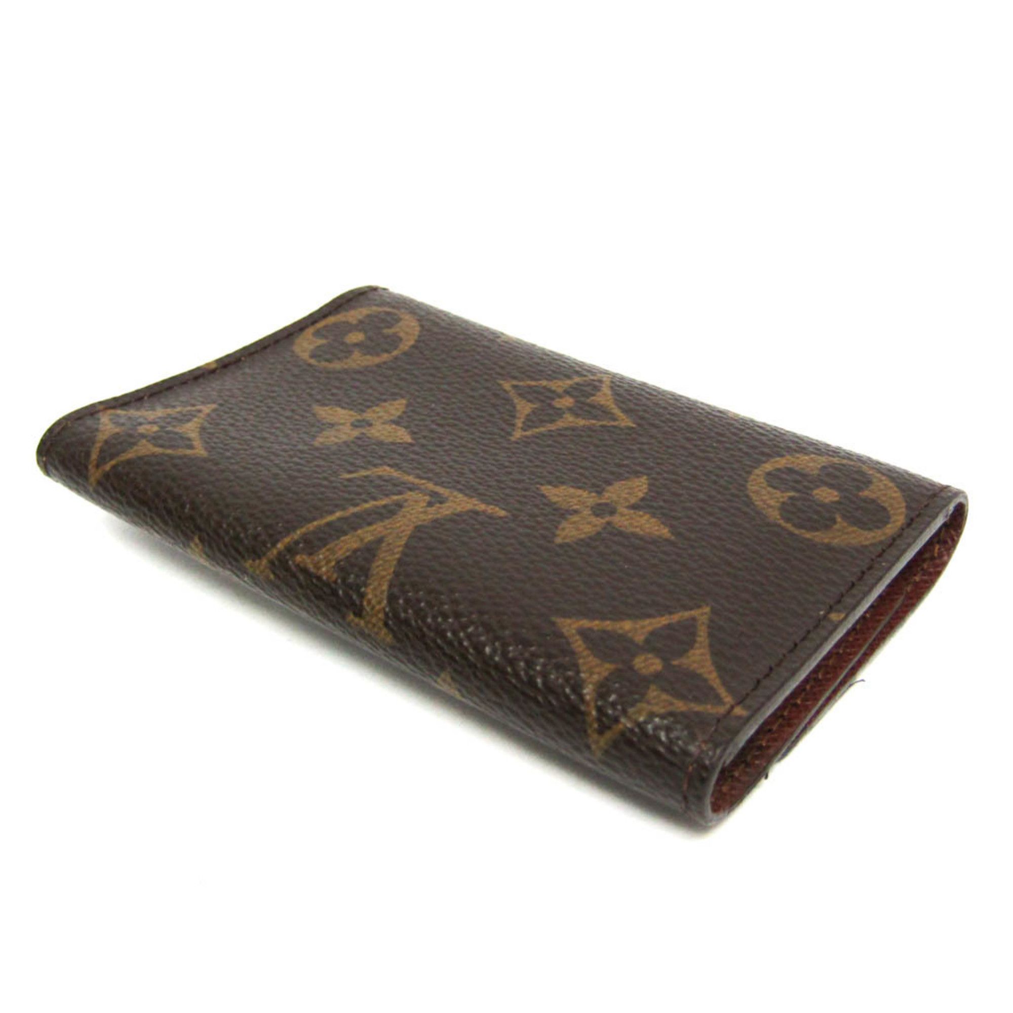 Louis Vuitton Louis Vuitton Monogram Key Holder 6 M62630 Men,Women Monogram Key Case Brown Size ONE SIZE - 2 Thumbnail