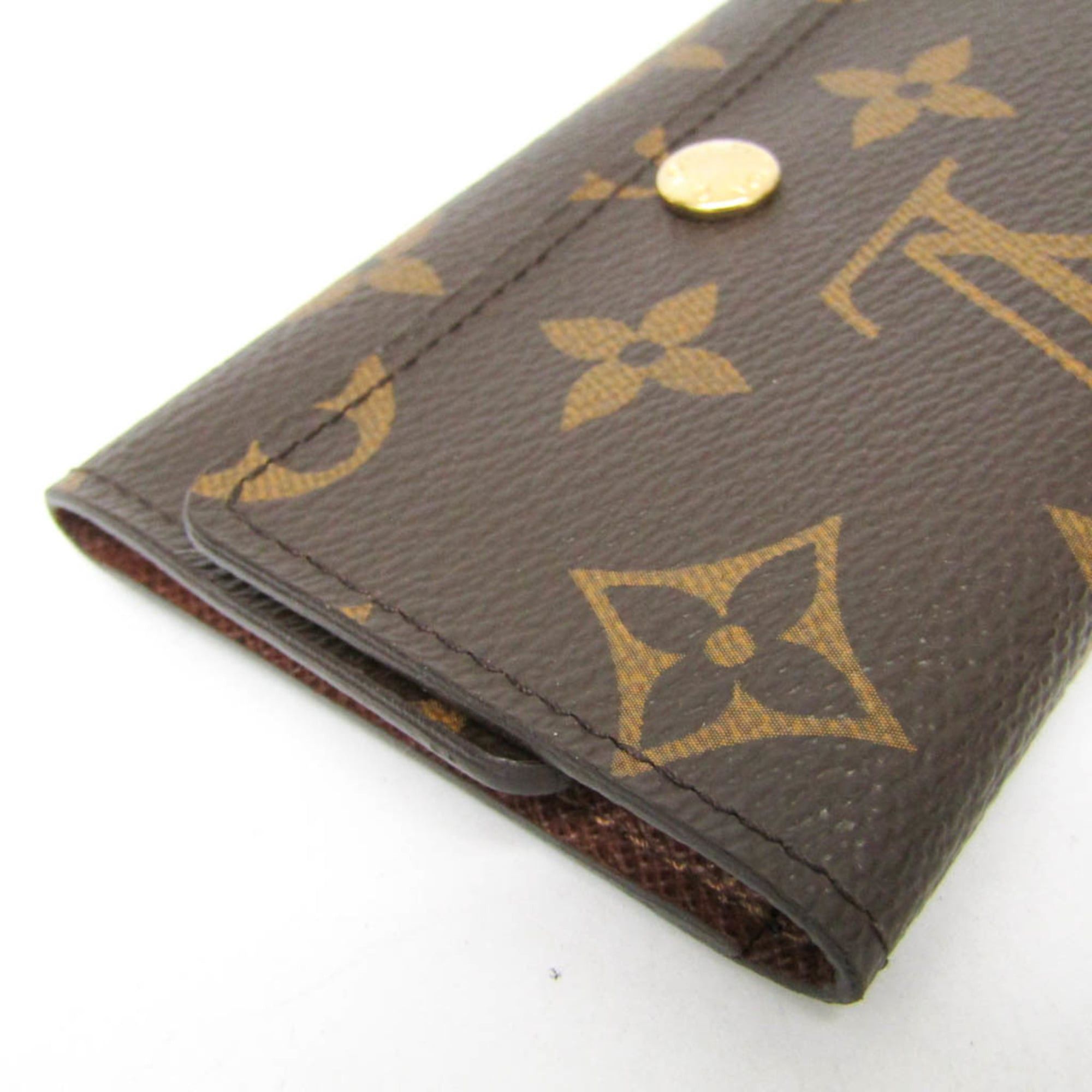 Louis Vuitton Louis Vuitton Monogram Key Holder 6 M62630 Men,Women Monogram Key Case Brown Size ONE SIZE - 6 Thumbnail