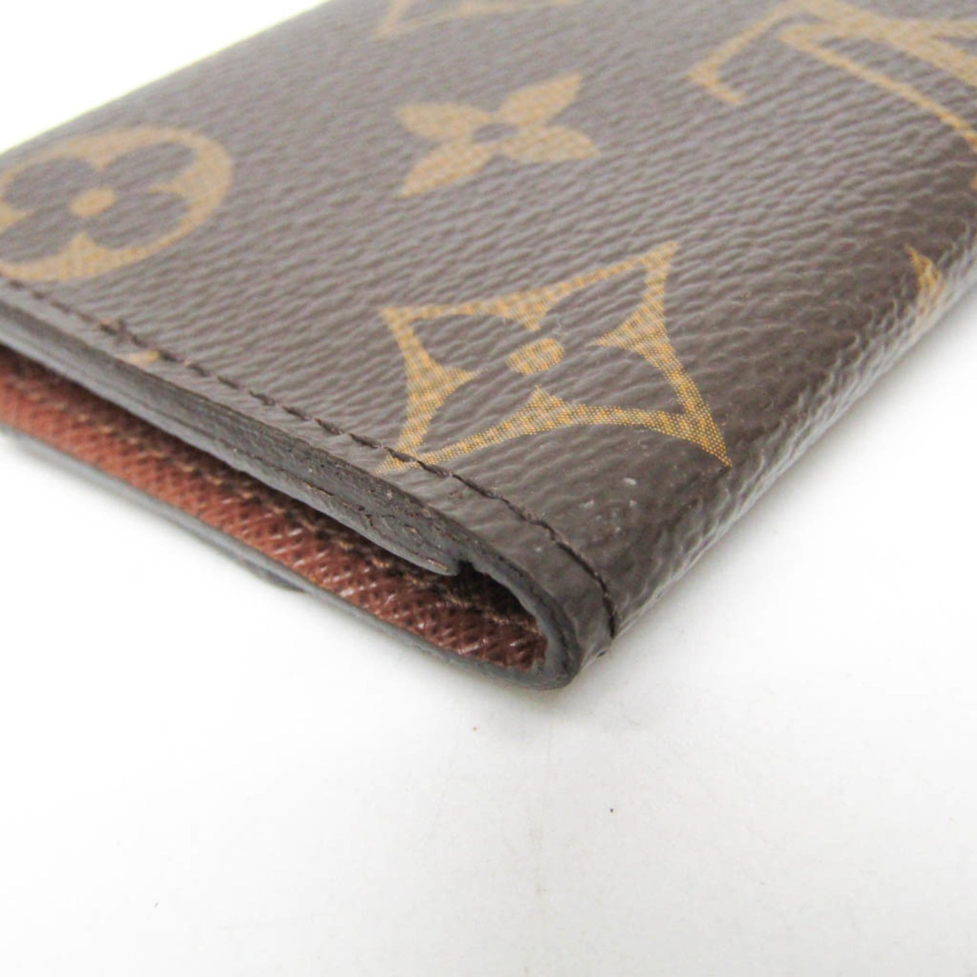 Louis Vuitton Louis Vuitton Monogram Key Holder 6 M62630 Men,Women Monogram Key Case Brown Size ONE SIZE - 4 Thumbnail