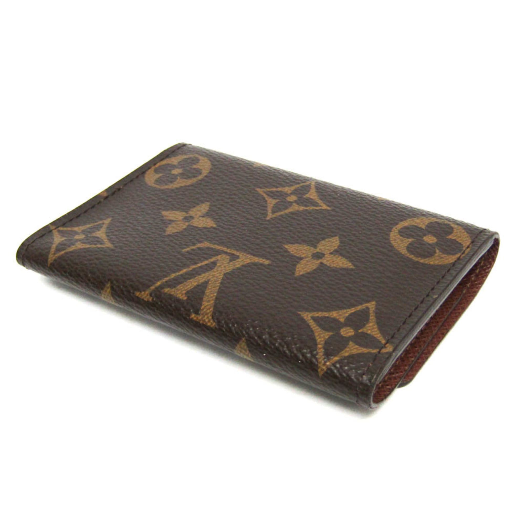 Louis Vuitton Louis Vuitton Monogram Key Holder 6 M62630 Men,Women Monogram Key Case Brown Size ONE SIZE - 2 Thumbnail