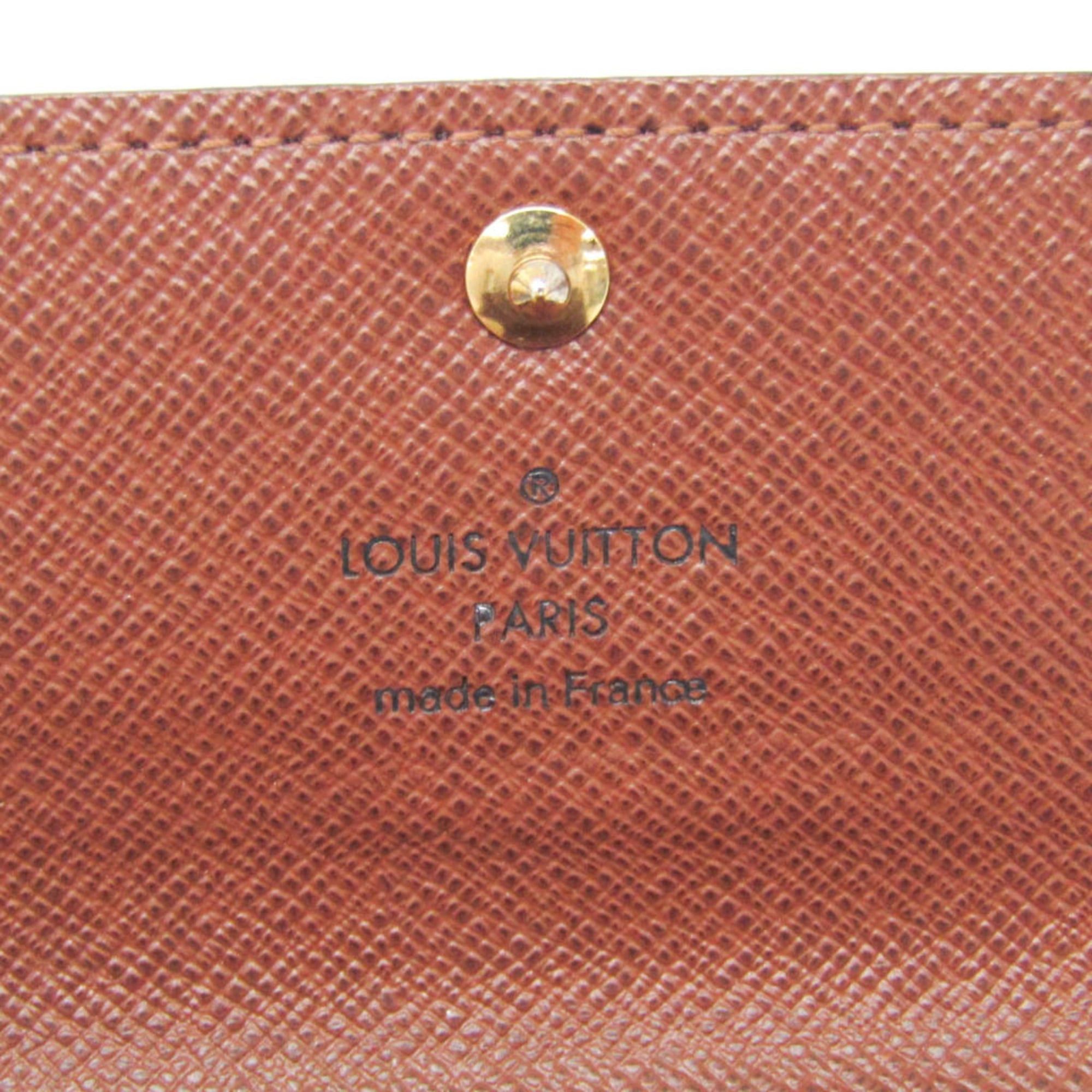 Louis Vuitton Louis Vuitton Monogram Key Holder 6 M62630 Men,Women Monogram Key Case Brown Size ONE SIZE - 10 Thumbnail