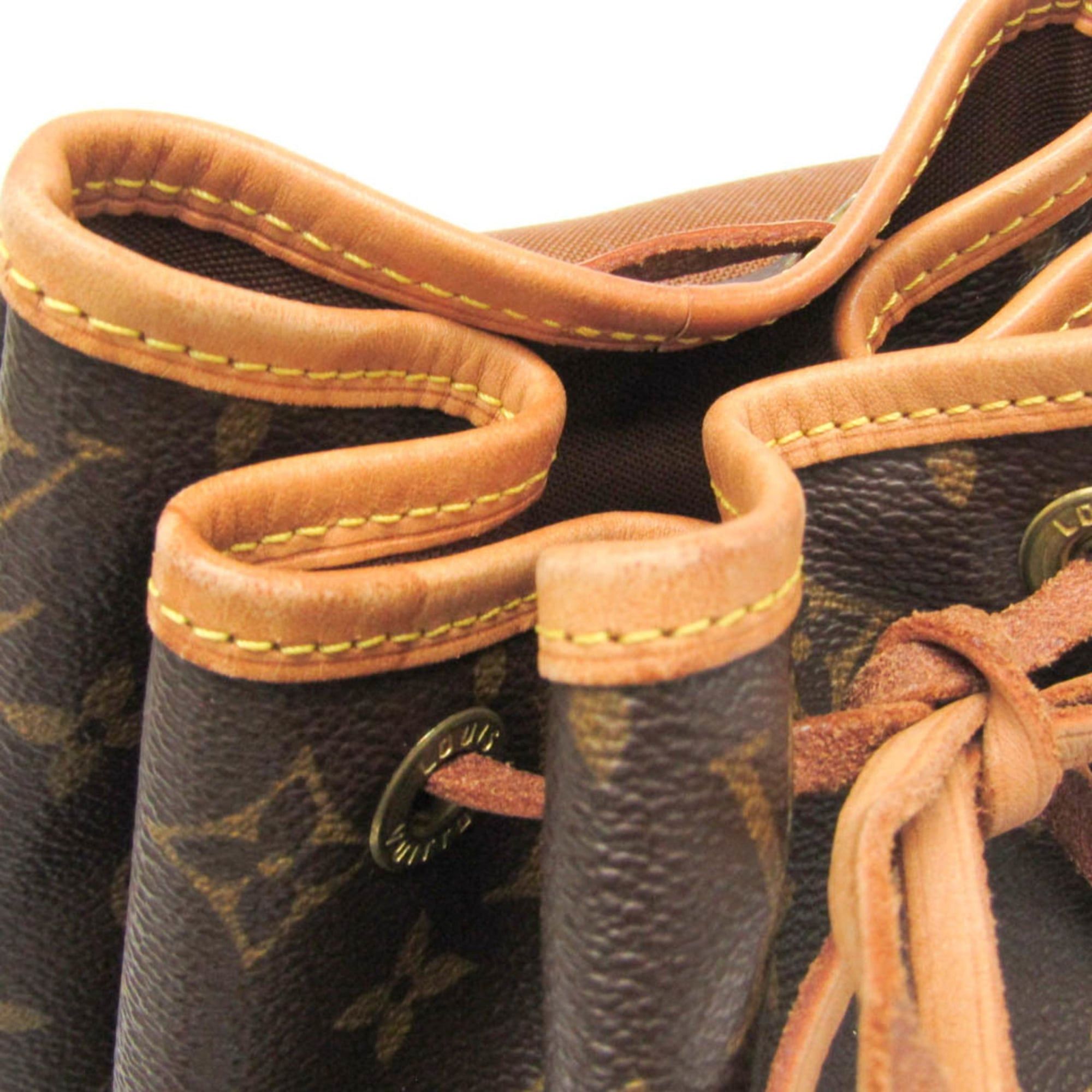 Louis Vuitton Louis Vuitton Monogram Montsouris MM M51136 Women's Backpack Brown Size ONE SIZE - 10 Thumbnail