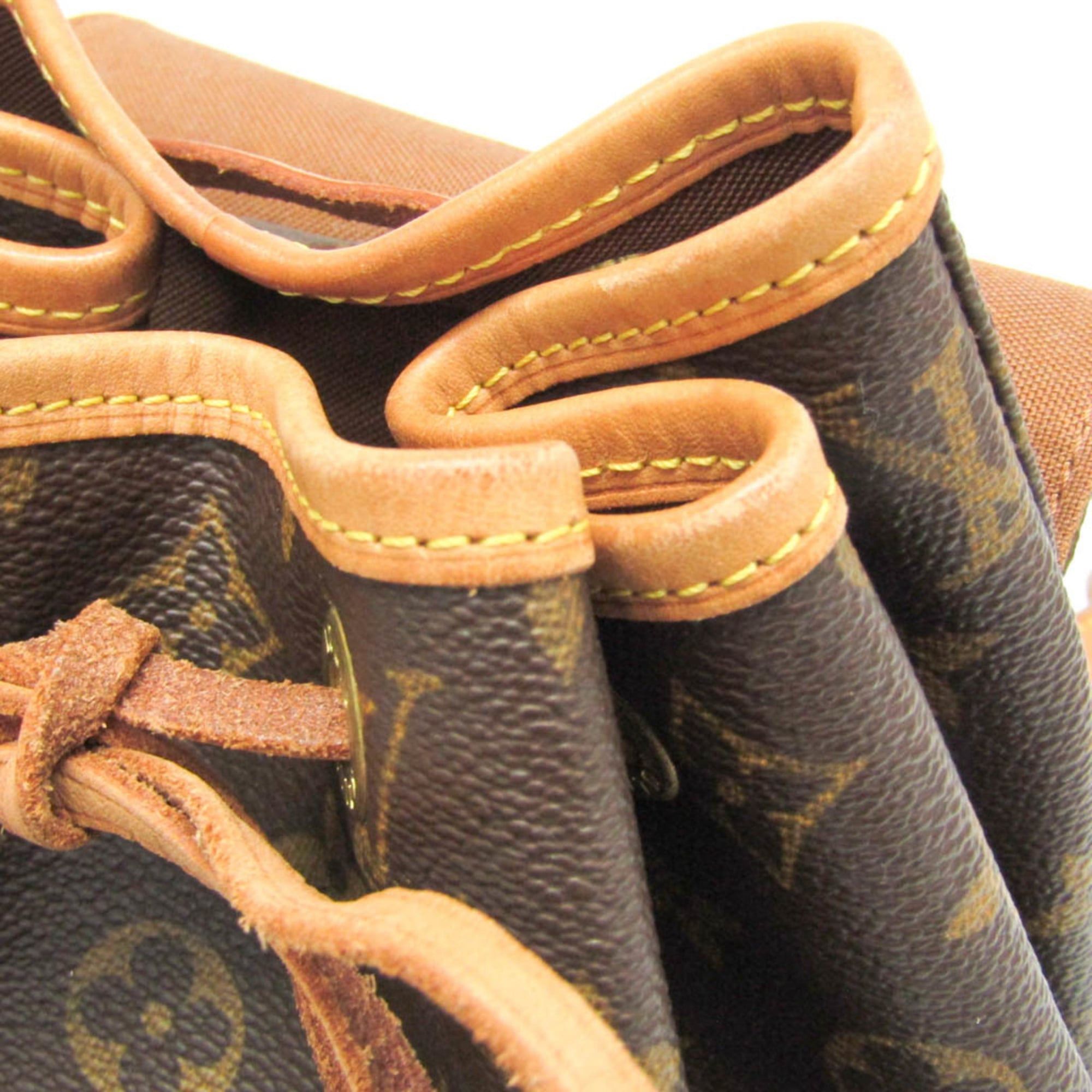 Louis Vuitton Louis Vuitton Monogram Montsouris MM M51136 Women's Backpack Brown Size ONE SIZE - 11 Thumbnail