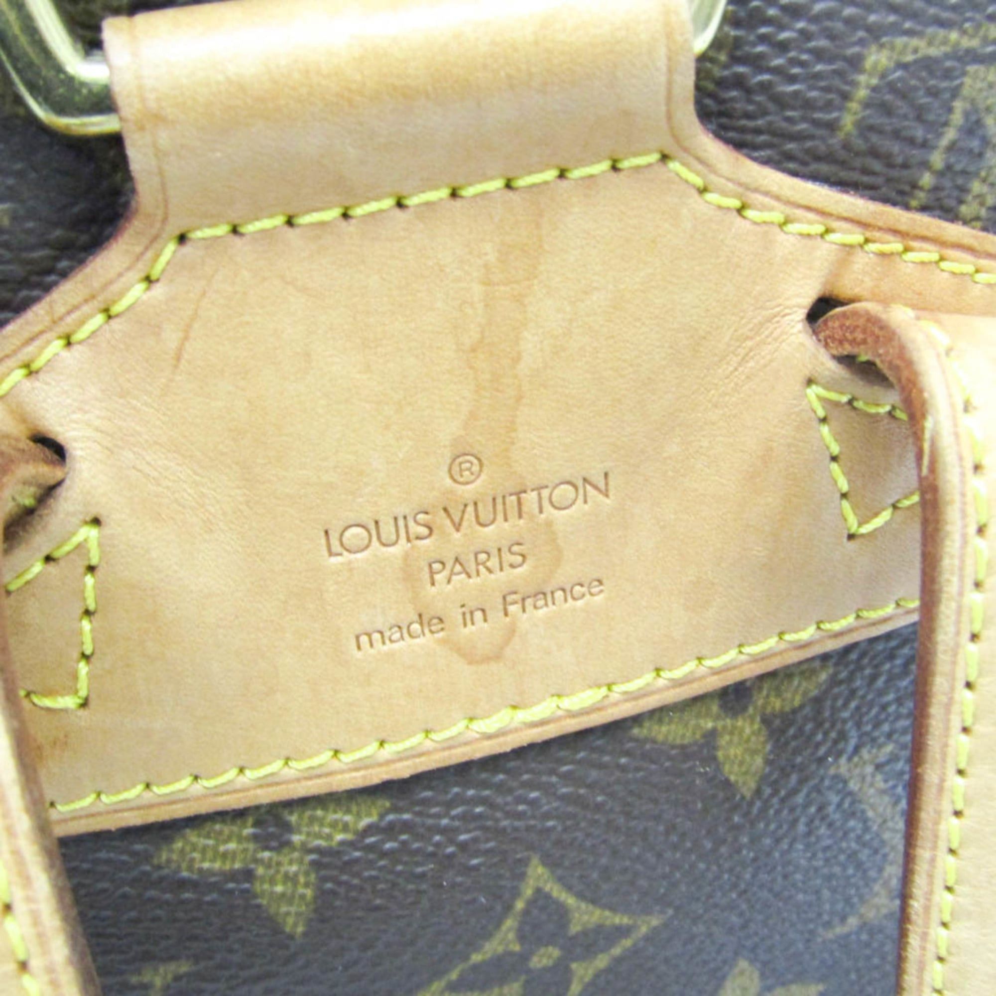 Louis Vuitton Louis Vuitton Monogram Montsouris MM M51136 Women's Backpack Brown Size ONE SIZE - 13 Thumbnail