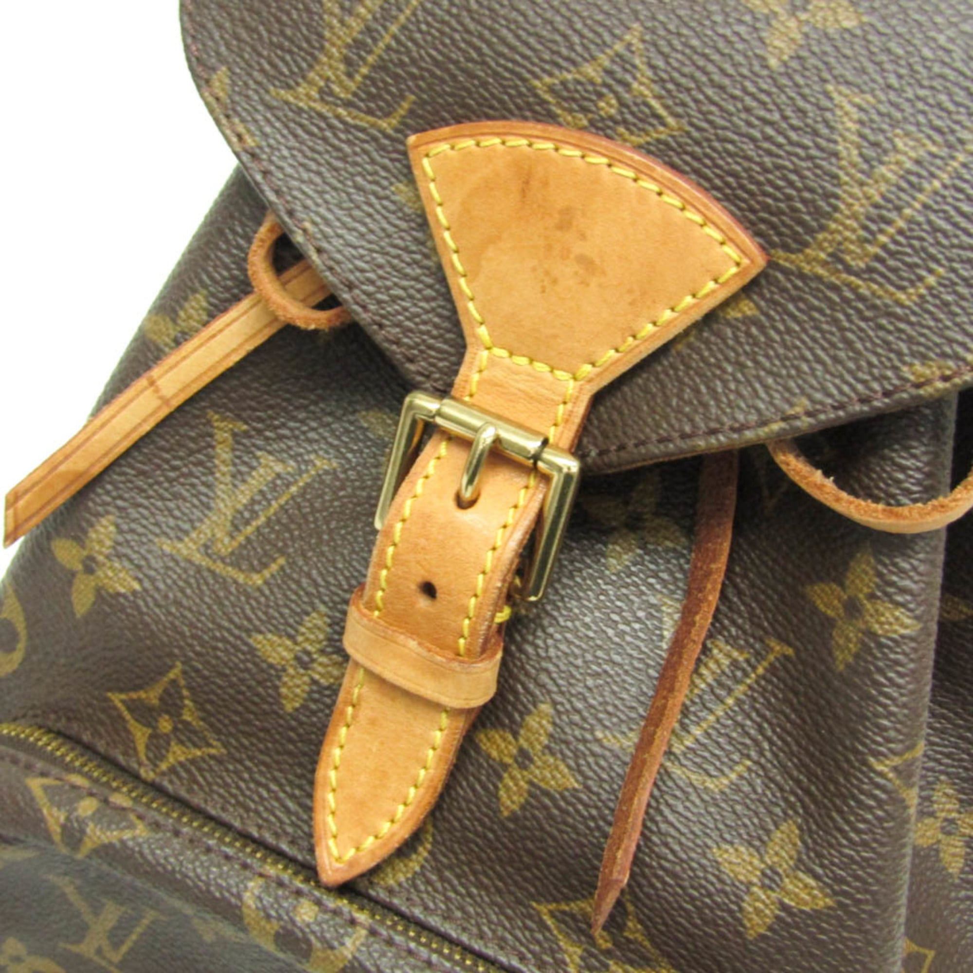 Louis Vuitton Louis Vuitton Monogram Montsouris MM M51136 Women's Backpack Brown Size ONE SIZE - 9 Thumbnail