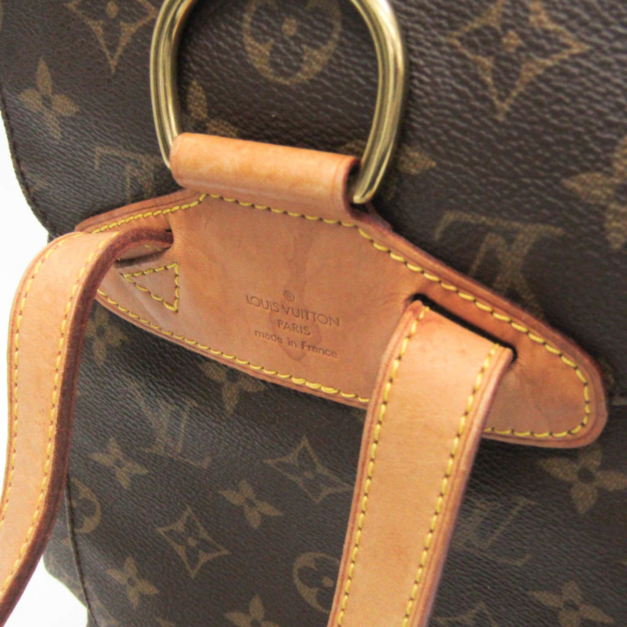 Louis Vuitton Louis Vuitton Monogram Montsouris MM M51136 Women's Backpack Brown Size ONE SIZE - 7 Thumbnail