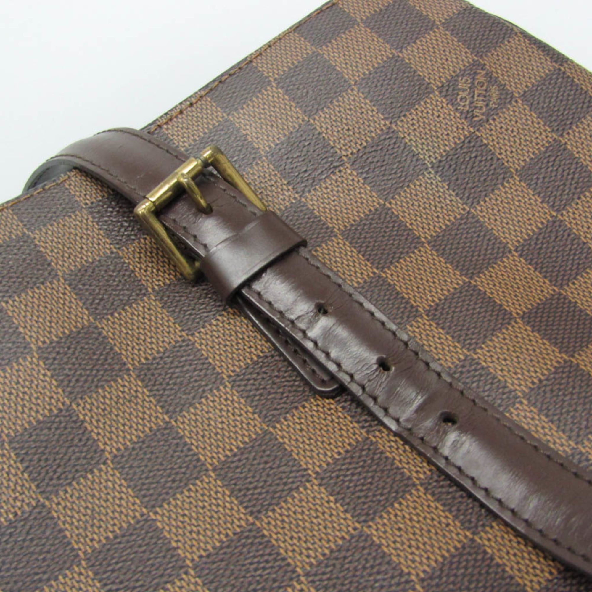 Louis Vuitton Louis Vuitton Damier Chelsea N51119 Women's Shoulder Bag Brown,Ebene Size ONE SIZE - 13 Thumbnail