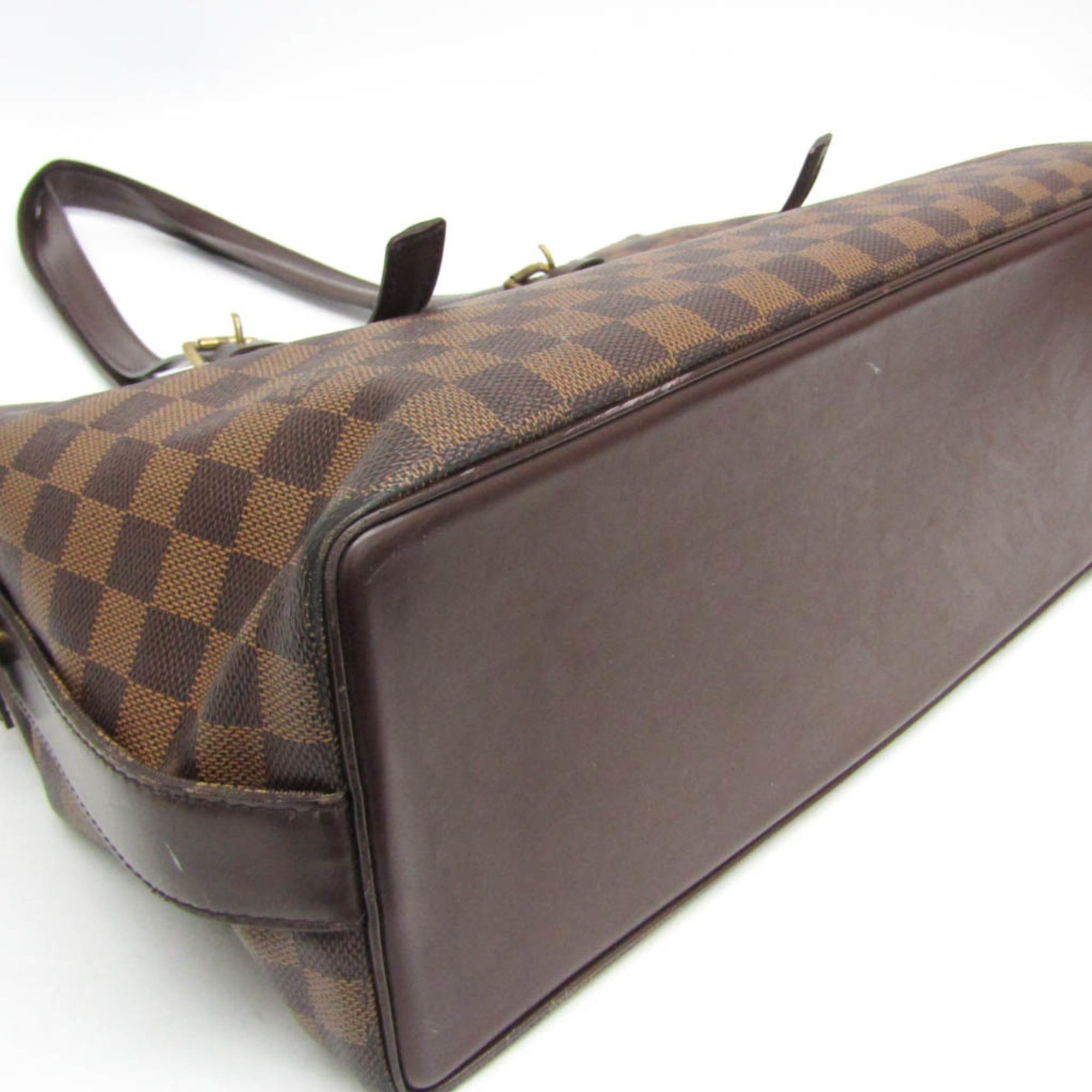 Louis Vuitton Louis Vuitton Damier Chelsea N51119 Women's Shoulder Bag Brown,Ebene Size ONE SIZE - 6 Thumbnail