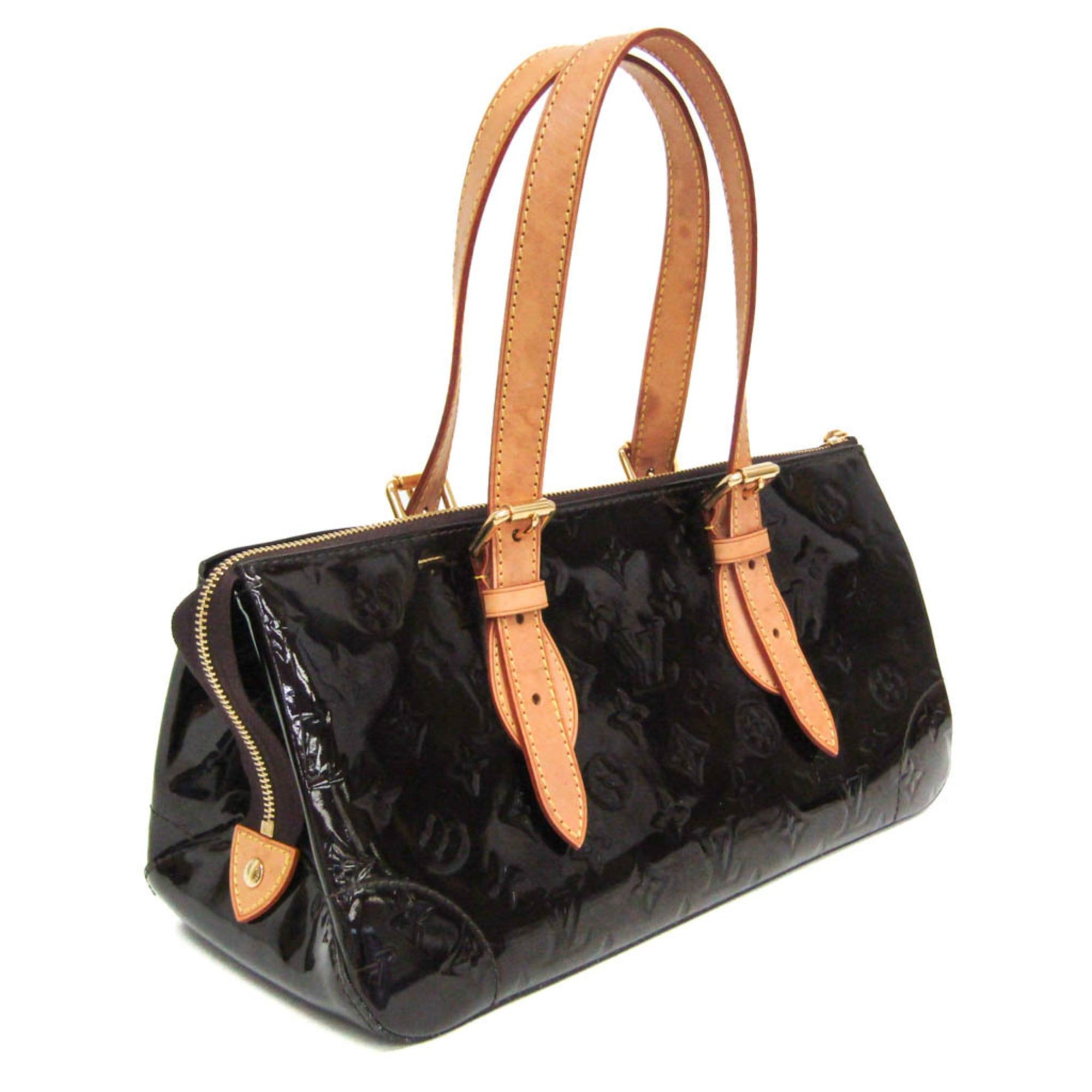 Louis Vuitton Louis Vuitton Monogram Vernis Rosewood Avenue M93510 Women's Shoulder Bag Amarante Size ONE SIZE - 10 Thumbnail