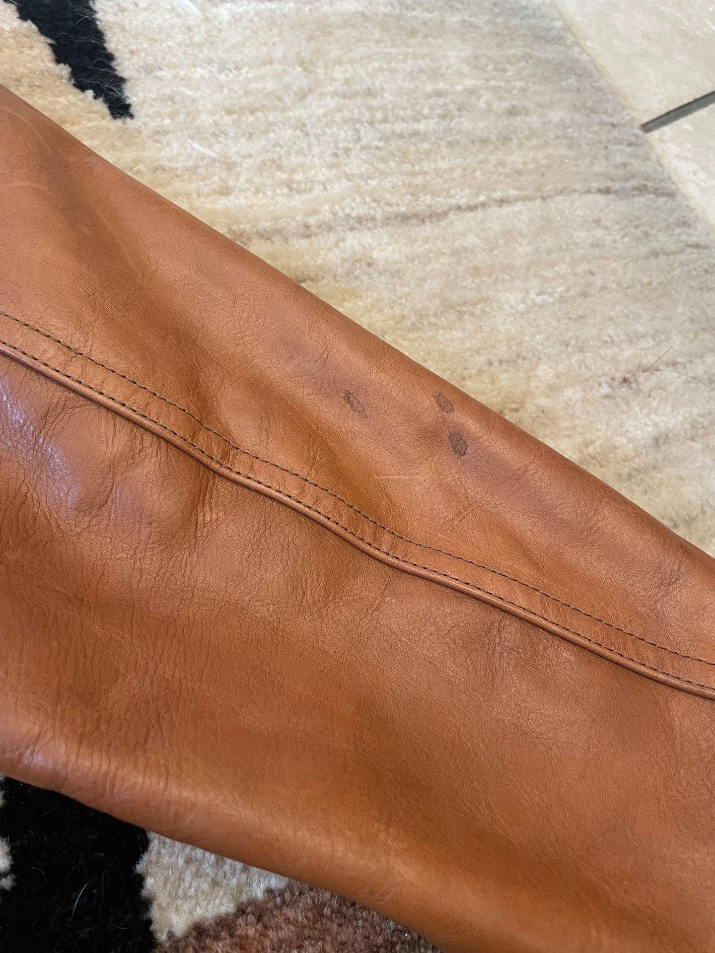Sugar Cane Sugar Cane Horsehide Sleeve Wool Jacket Size US XL / EU 56 / 4 - 8 Thumbnail
