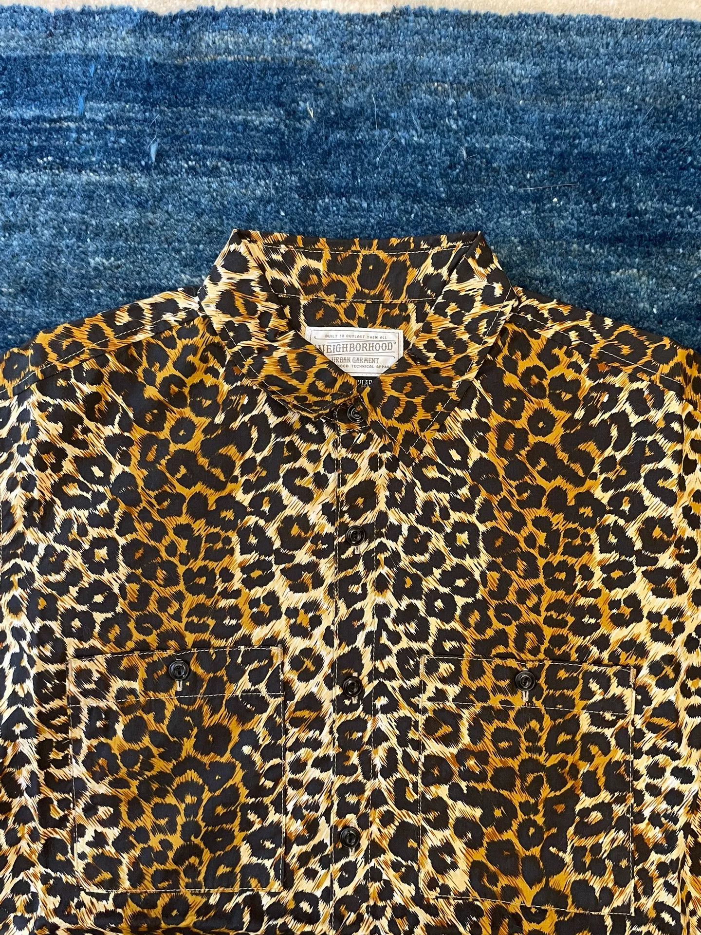 Neighborhood Neighborhood Leopard Print Shirt Size US L / EU 52-54 / 3 - 3 Thumbnail