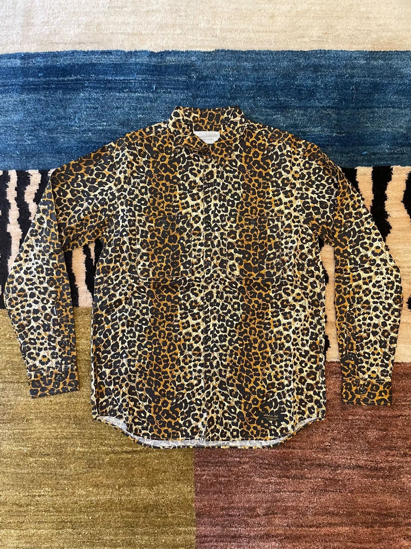 Neighborhood Neighborhood Leopard Print Shirt Size US L / EU 52-54 / 3 - 2 Thumbnail