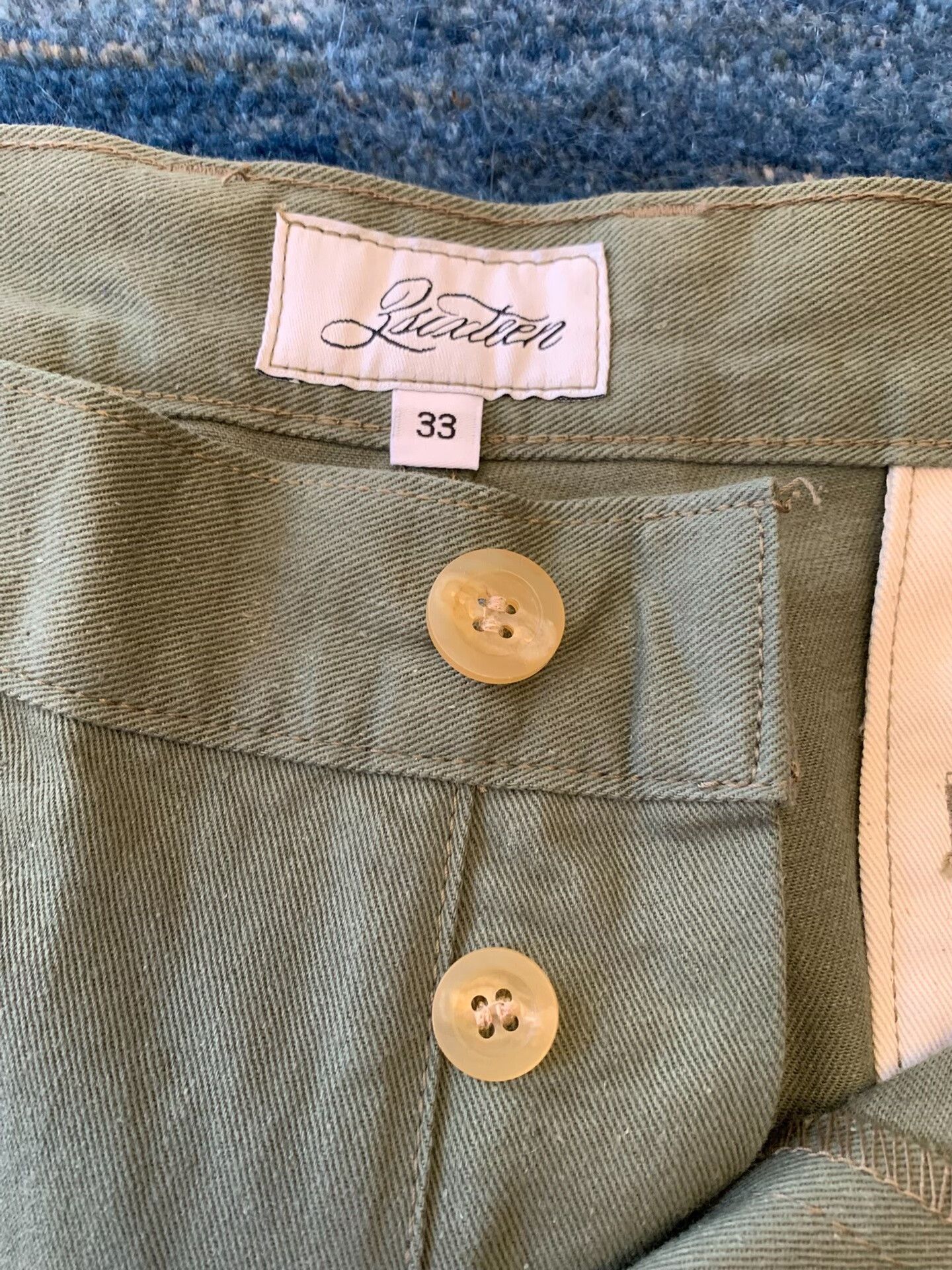 3sixteen 3sixteen 316 Green Officer Pants Size US 33 - 5 Thumbnail