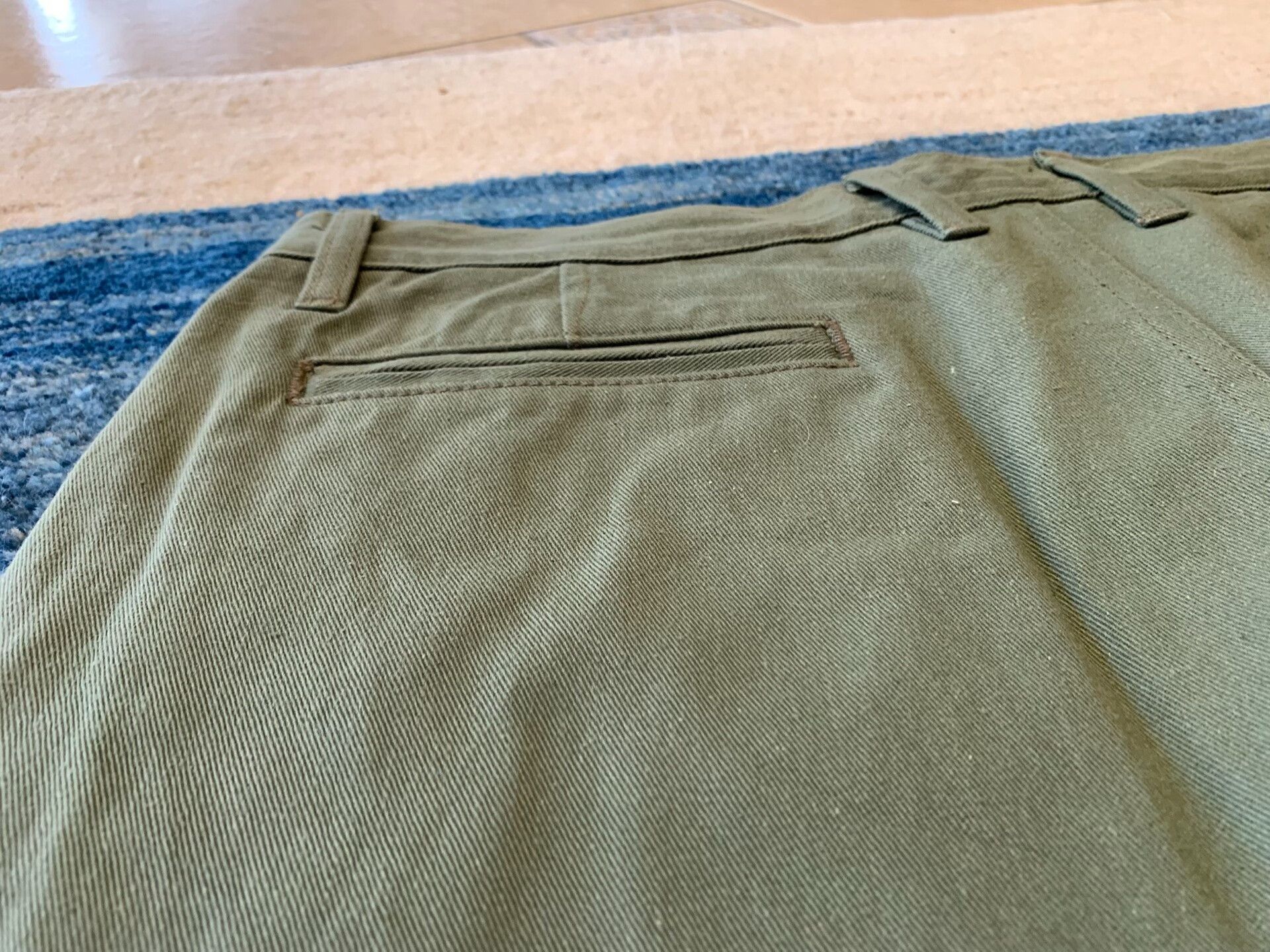 3sixteen 3sixteen 316 Green Officer Pants Size US 33 - 9 Thumbnail