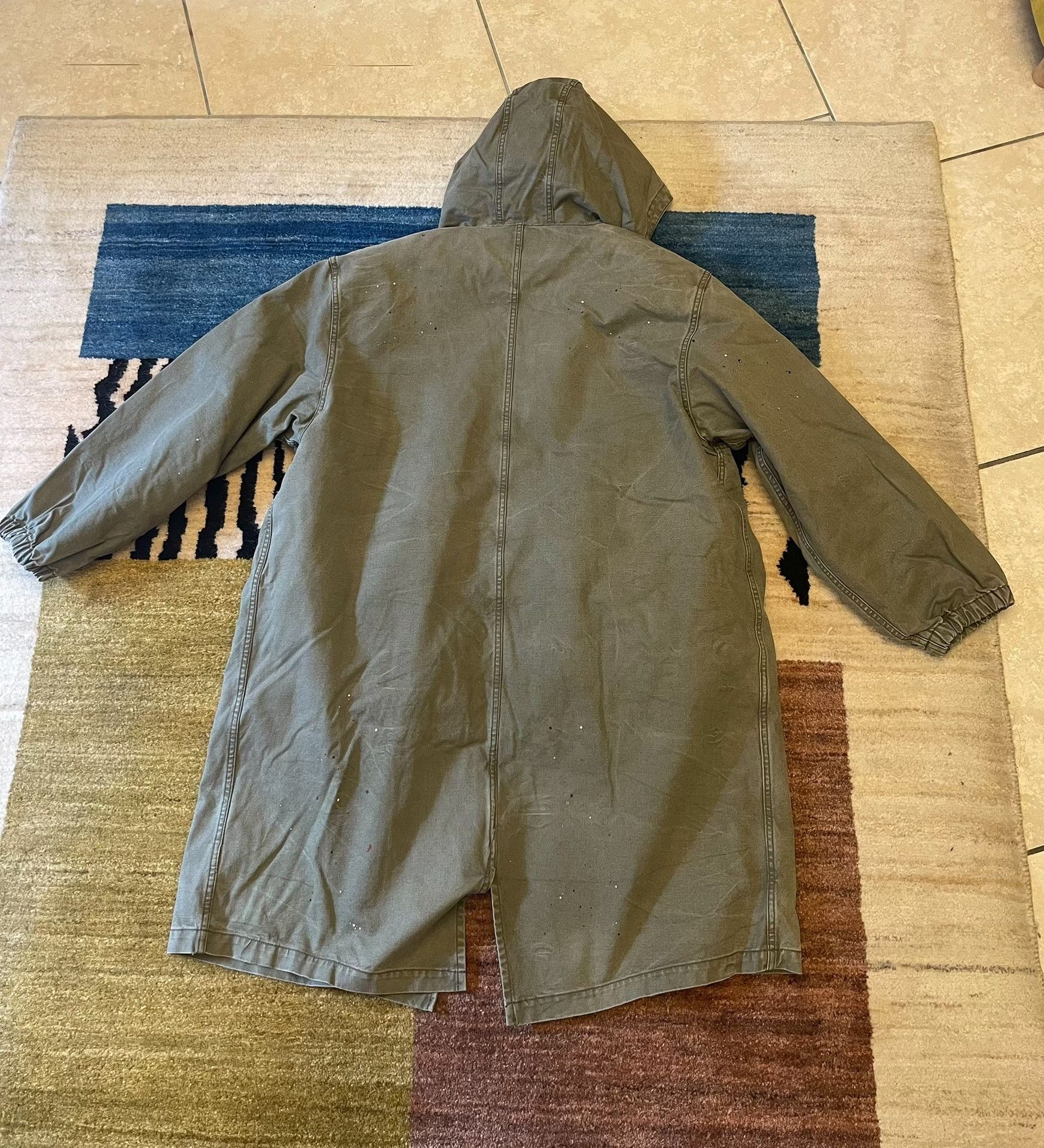 Madness Madness 19AW Tie-Dye Fishtail Coat Size US L / EU 52-54 / 3 - 7 Thumbnail