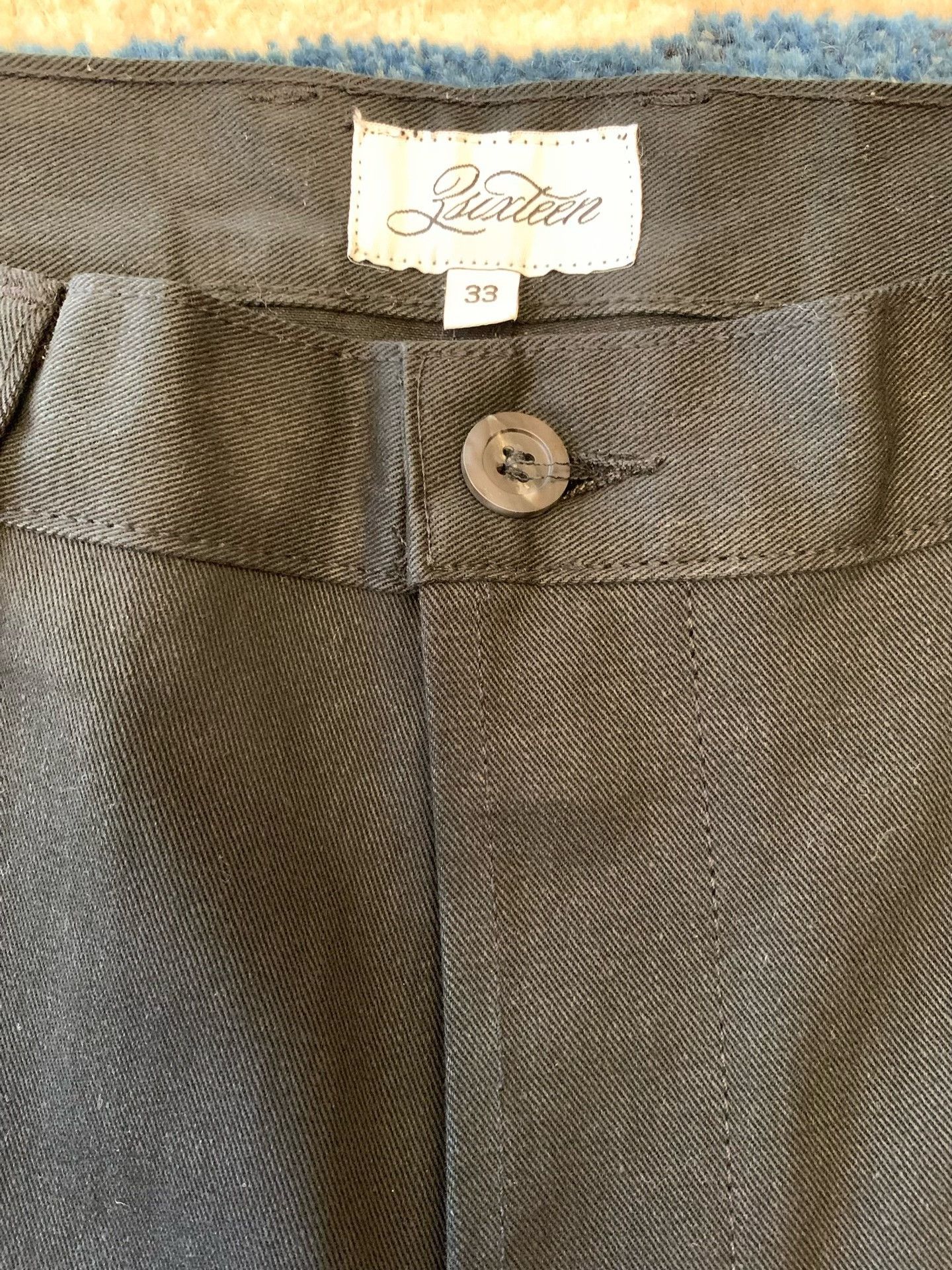 3sixteen 3sixteen 316 Black Officer Pants Size US 33 - 4 Thumbnail