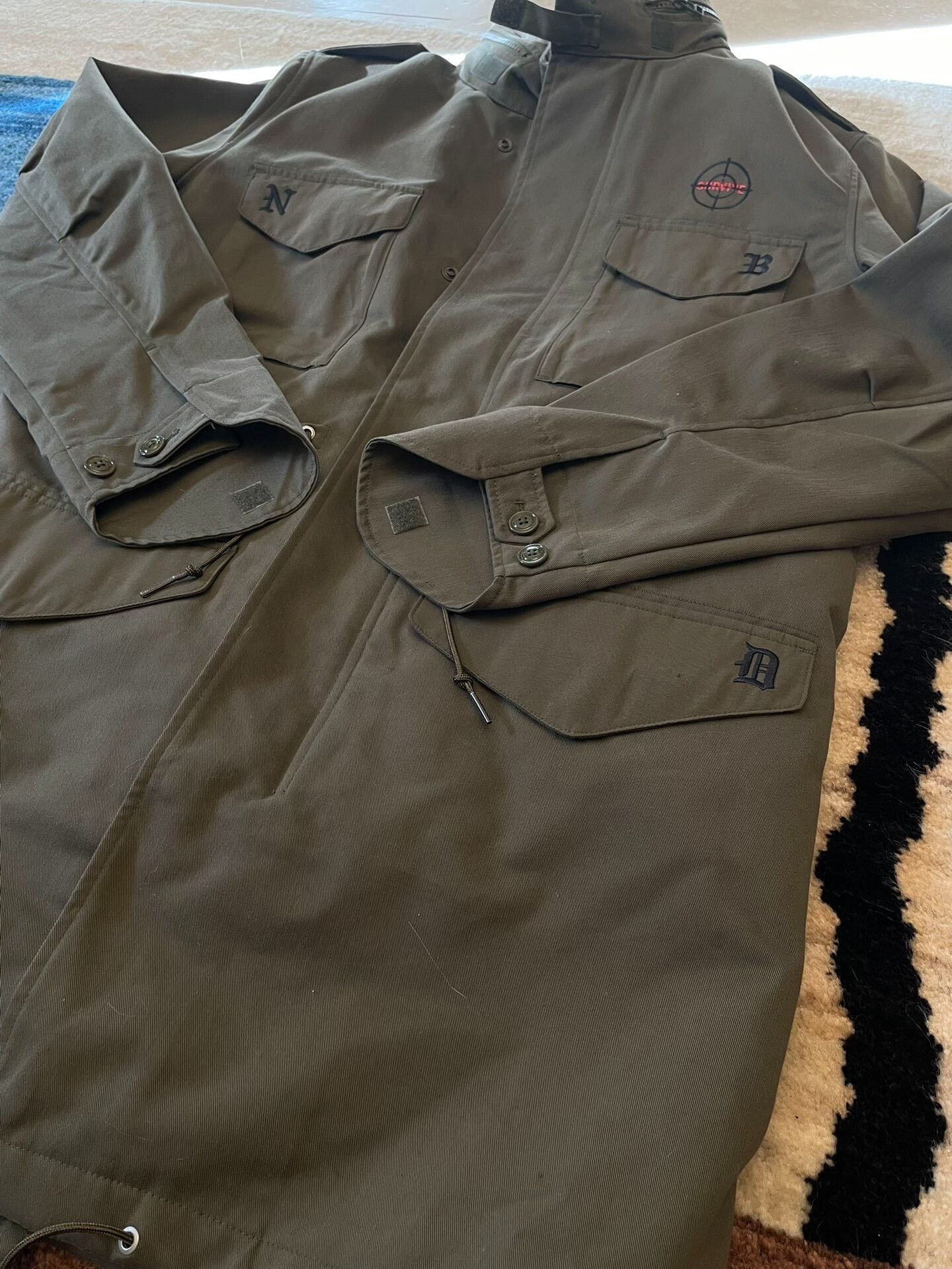 Adidas adidas x Neighborhood M65 Jacket Size US L / EU 52-54 / 3 - 3 Thumbnail