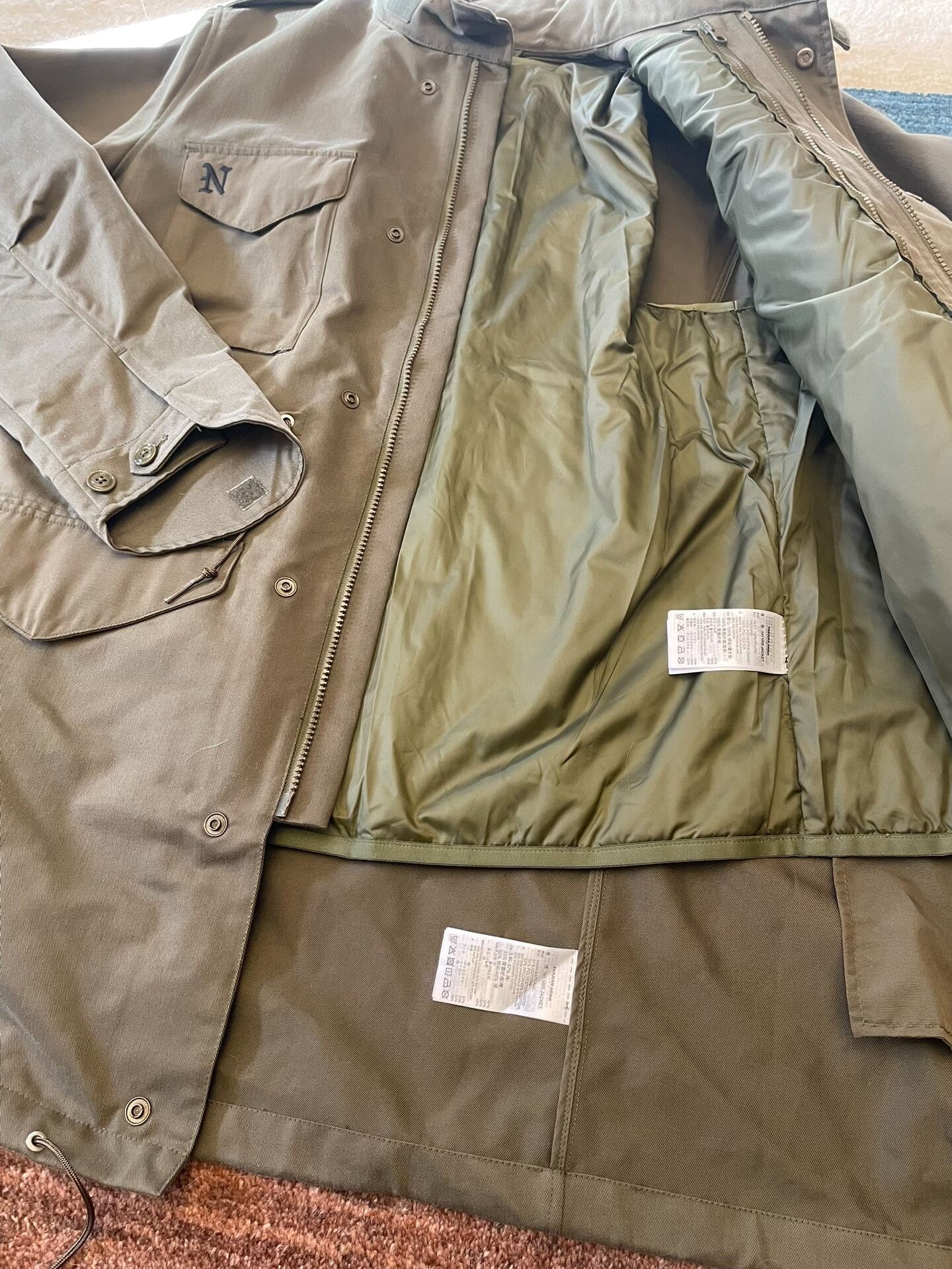 Adidas adidas x Neighborhood M65 Jacket Size US L / EU 52-54 / 3 - 4 Thumbnail