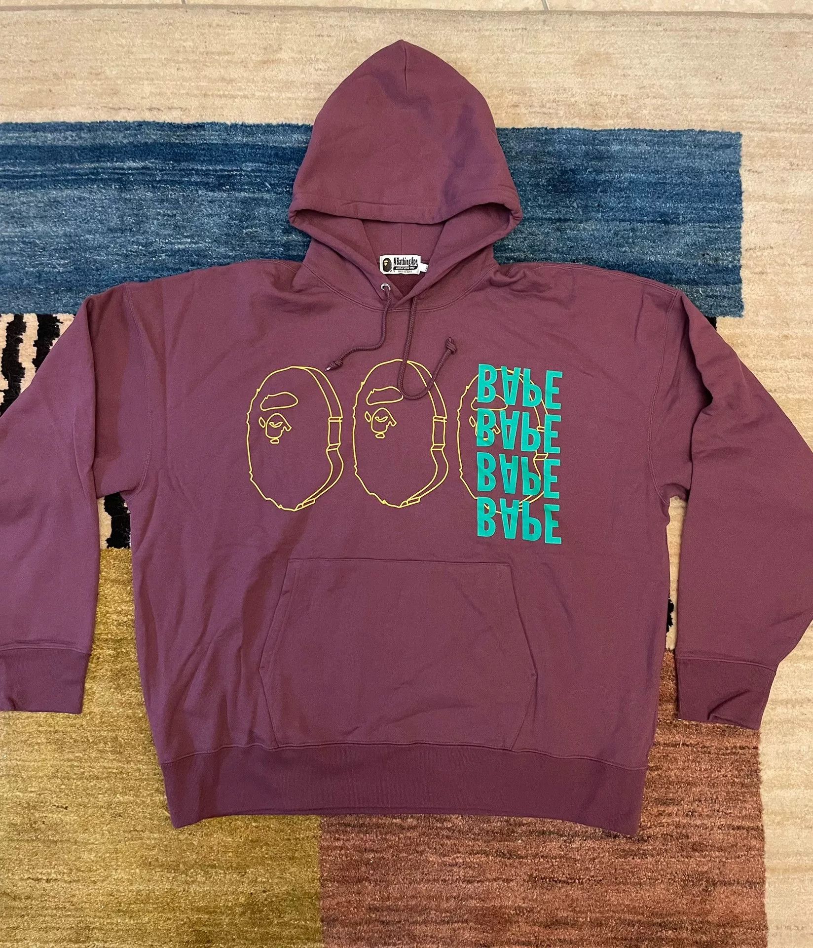 Bape Bape Printed Hoodie Size US XXL / EU 58 / 5 - 2 Thumbnail